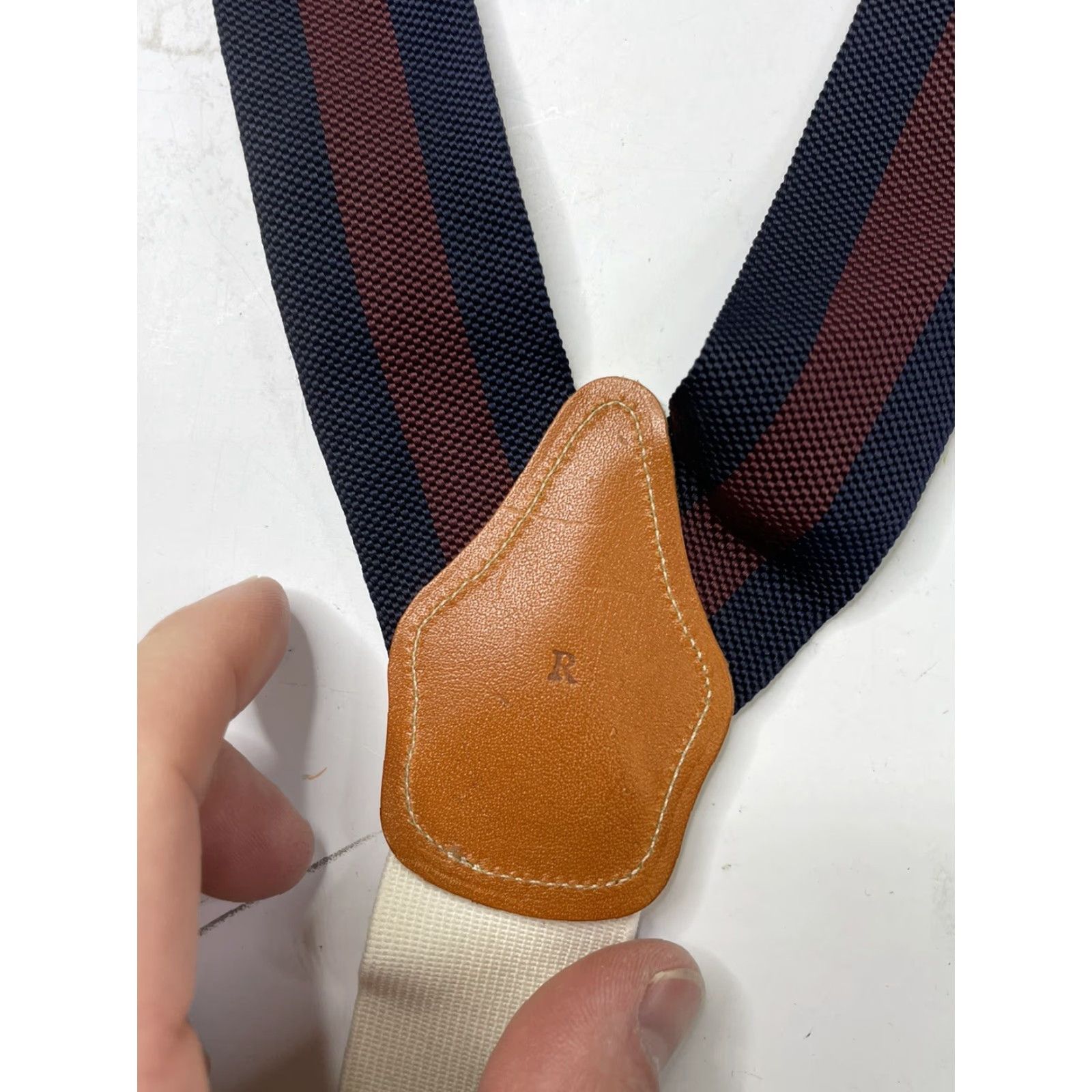 Brooks Brothers Vintage Brooks Brothers Men's Striped Silk Adjustable Suspender England User: Vintage Brooks Brothers Men's Striped Silk Adjustable Suspender England Size ONE SIZE - 3 Thumbnail