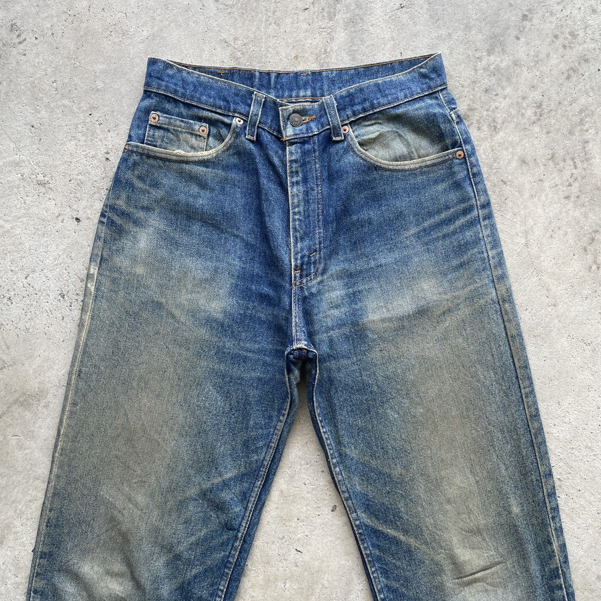 Levi's Vintage Clothing Vintage Levi’s 610 Rusty Jeans Faded Denim Pants W29x33 Size US 29 - 3 Thumbnail