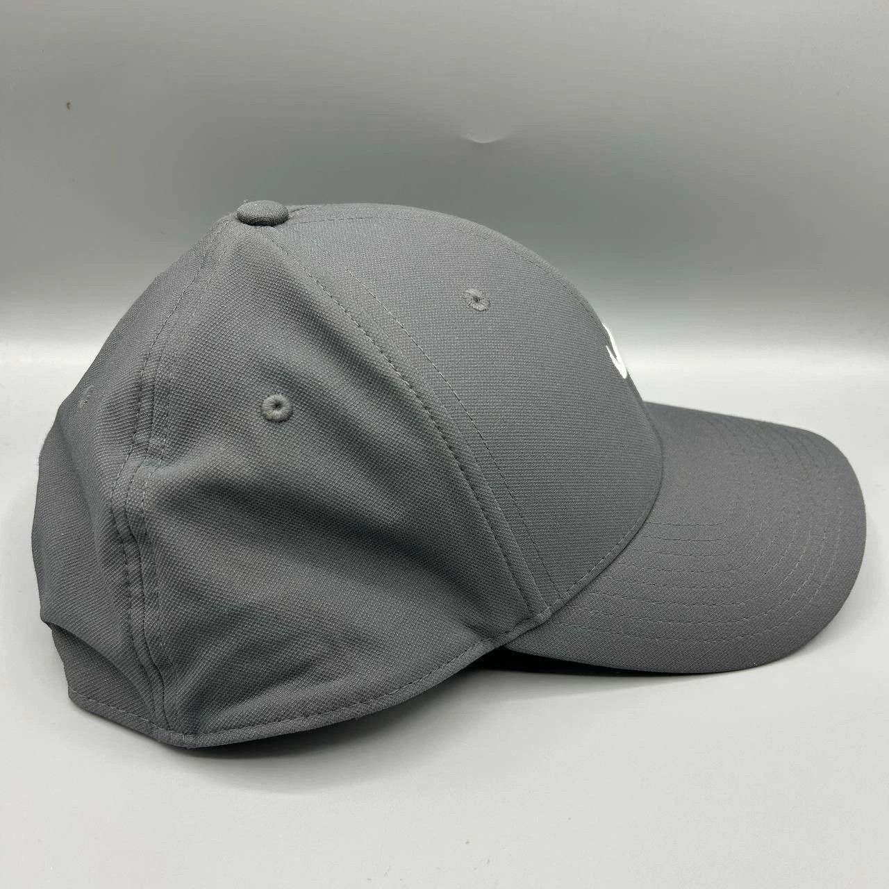 Nike Nike Club Dri-Fit Hat Men Gray Snap Back Cap L-XL Size ONE SIZE - 6 Thumbnail