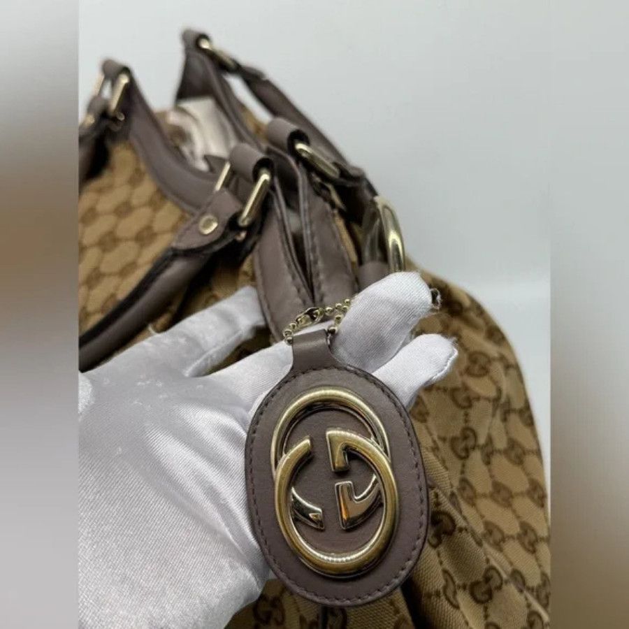 Gucci Gucci Sukey GG Supreme Canvas Tote Size ONE SIZE - 6 Thumbnail