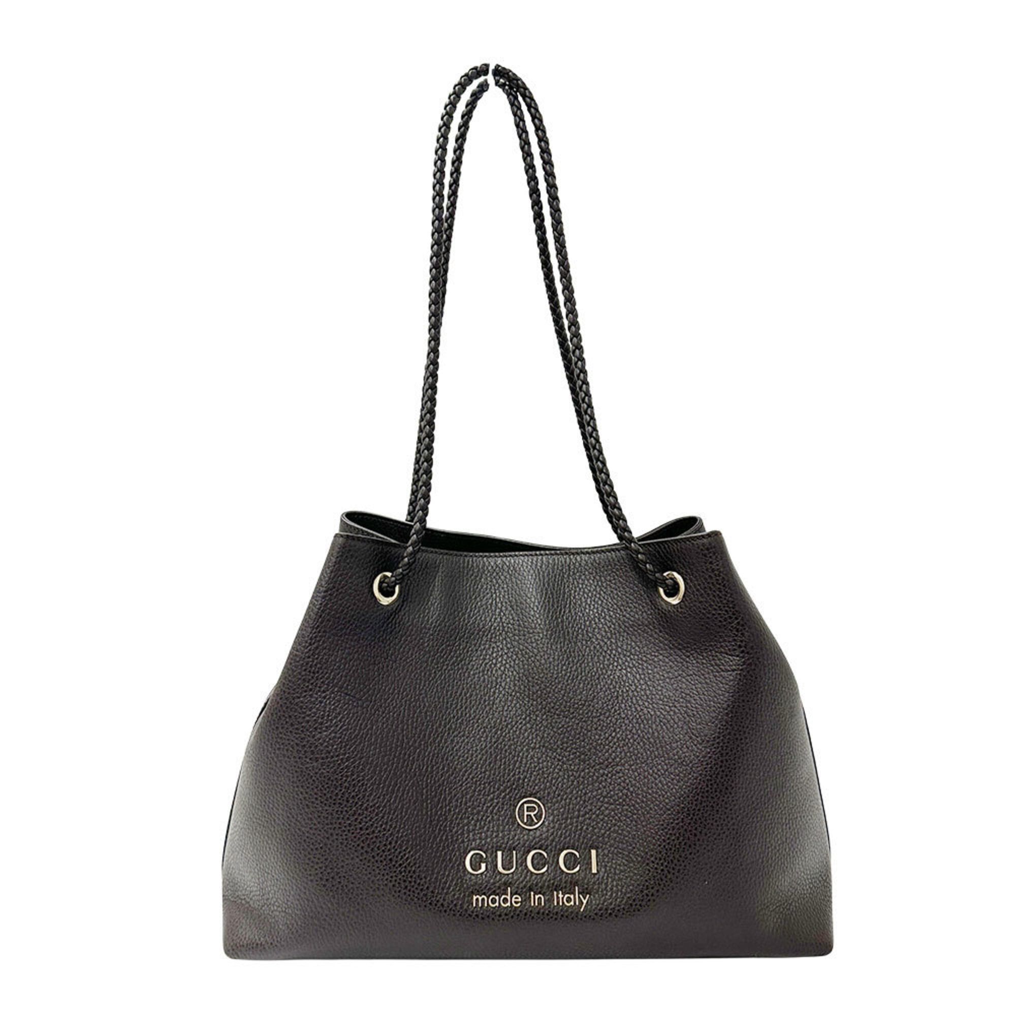 Gucci Gucci handbag, women's/men's, brand tote bag, leather, dark brown, 419689 Size ONE SIZE - 1 Thumbnail
