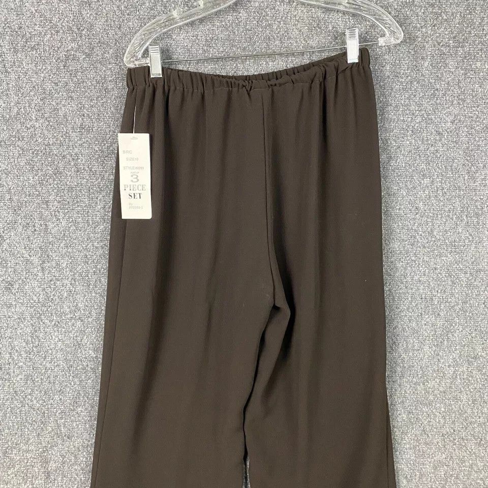 Other Studio 1 Pants Women's Size 10 Pull On NWT Stretch Polyester Size 32" / US 10 / IT 46 - 7 Thumbnail