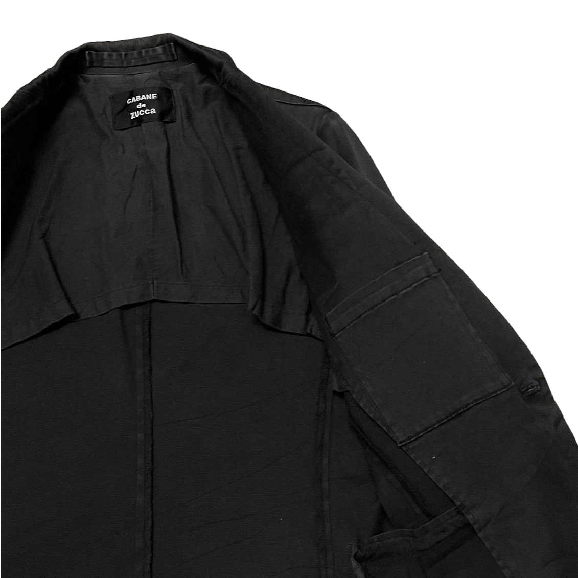 CABANE de ZUCCa Cabane de Zucca Issey Miyake Stretched Jacket Size US S / EU 44-46 / 1 - 6 Thumbnail