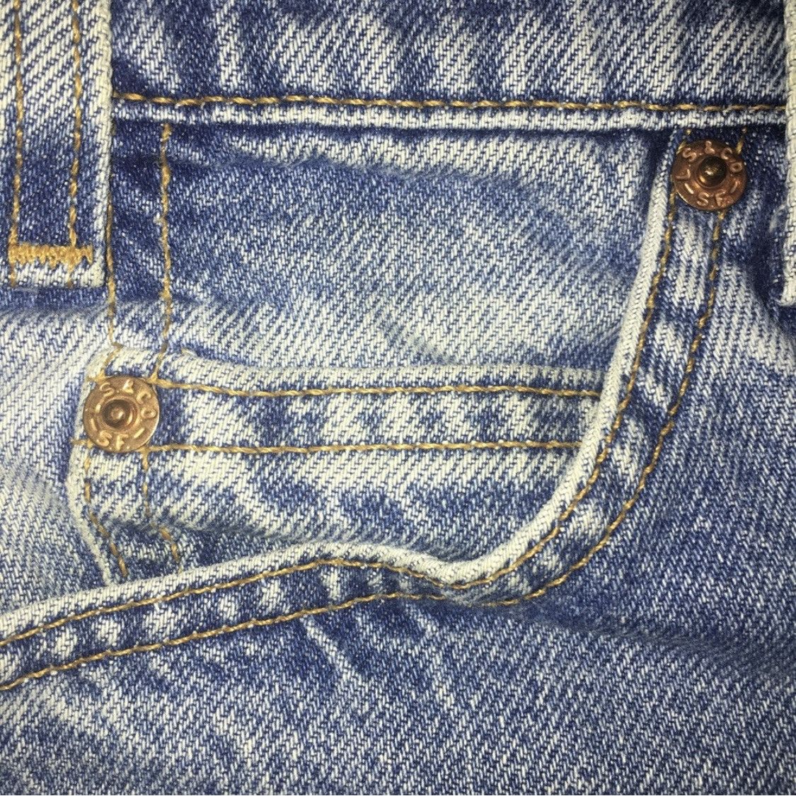 Levi's Vintage Clothing Vintage Levi's 518 Relaxed rare orange tab jeans 34/32 Size US 34 / EU 50 - 6 Thumbnail