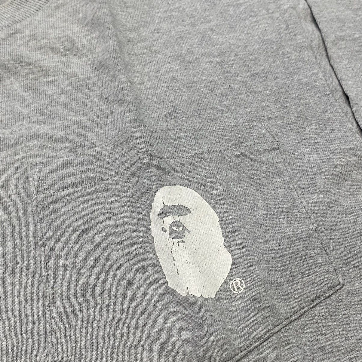 Bape Bape Ape Head Long Sleeve OG Tshirt Size US S / EU 44-46 / 1 - 6 Thumbnail