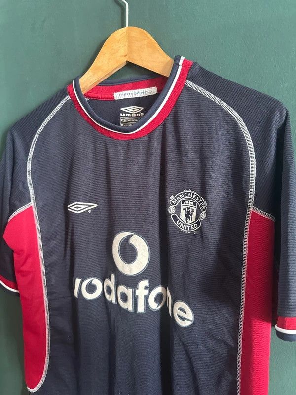 Umbro Manchester United 2001 Matchworn Youth Fraizer Campbell Size US S / EU 44-46 / 1 - 2 Thumbnail