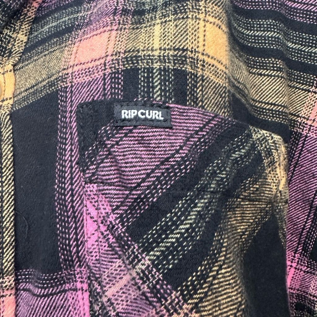 Rip Curl Rip Curl Plaid Flannel Shirt Jacket Women’s Large Size L / US 10 / IT 46 - 3 Thumbnail