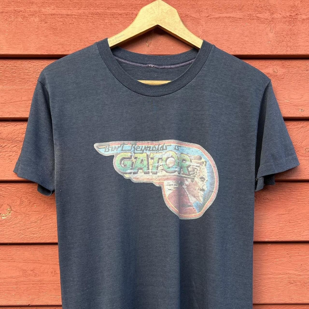 Vintage Vintage 70s Burt Reynolds Gator Movie T-Shirt Size US S / EU 44-46 / 1 - 2 Thumbnail