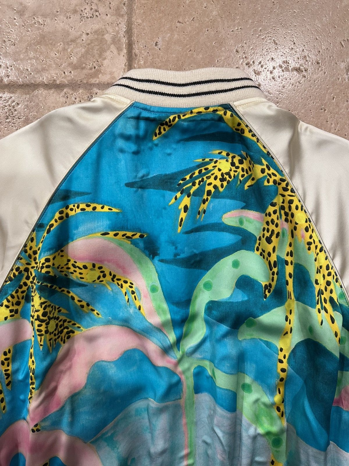 Celine Celine x Hedi x Tyson Reed SS21 Hawaiian Souvenir Jacket Size US M / EU 48-50 / 2 - 14 Thumbnail