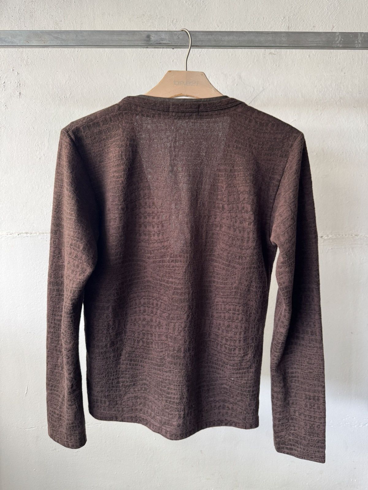 If Six Was Nine Vintage tornado mart croc pattern zipper cardigan Size US S / EU 44-46 / 1 - 11 Thumbnail