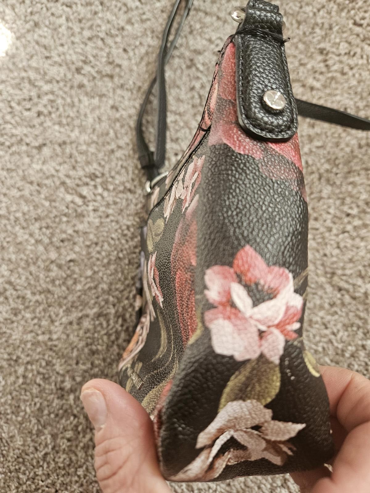 Designer Dana Buchman Floral Crossbody Bag Size ONE SIZE - 8 Thumbnail