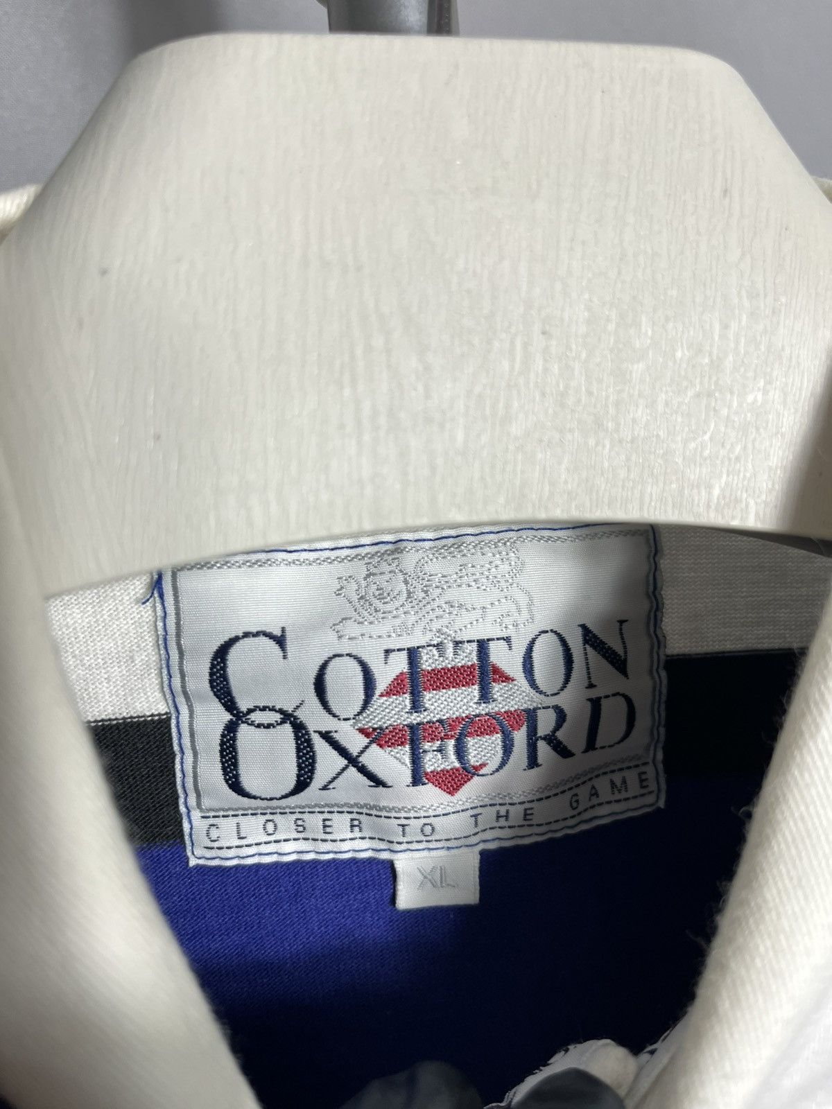 Other Bath 1994 1995 Cotton Oxford Rugby Jersey Shirt Long Sleeve Size US XL / EU 56 / 4 - 4 Thumbnail