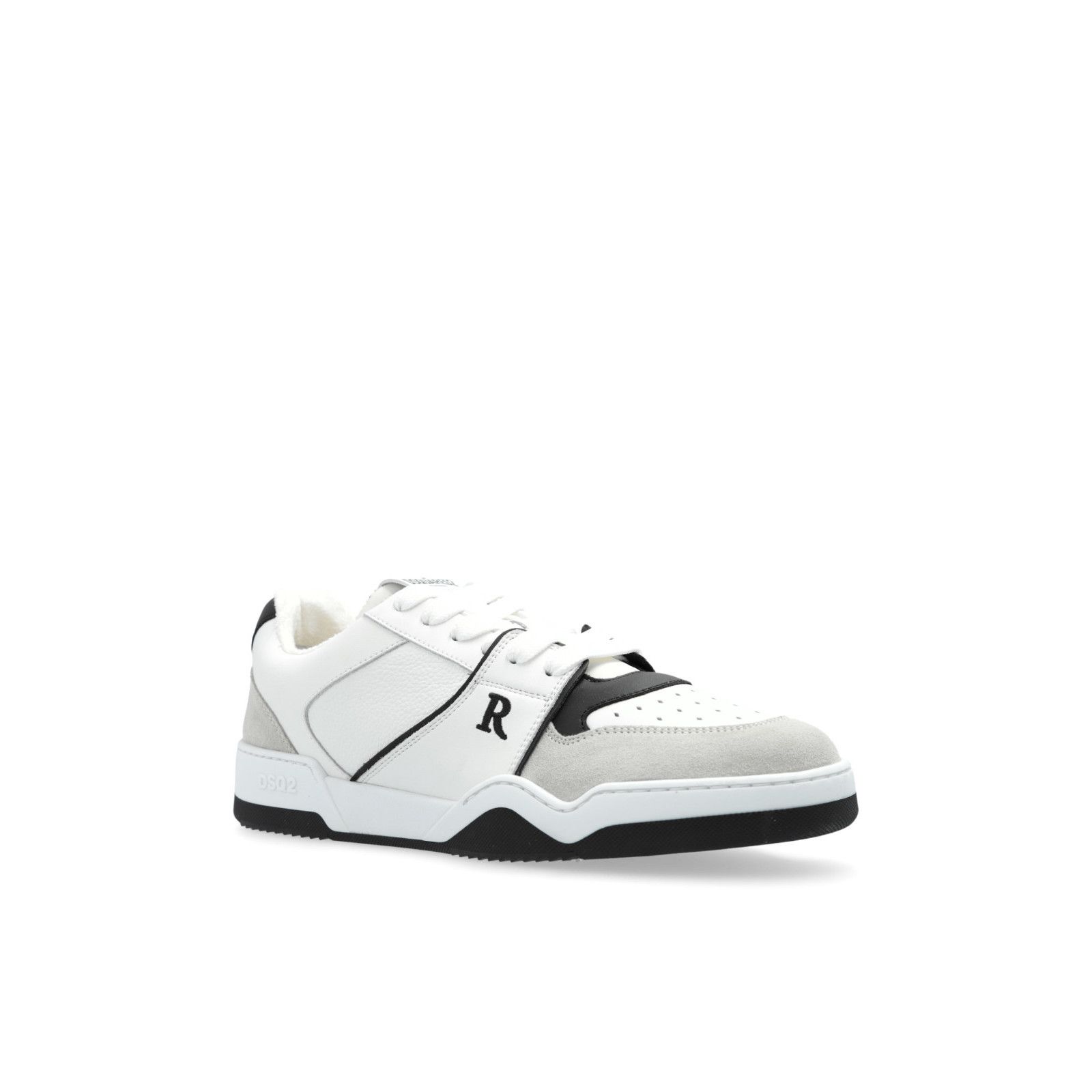 Dsquared2 DSQUARED2 Vitkac White Leather Sneakers New And Authentic (M Size US 7 / EU 40 - 2 Thumbnail