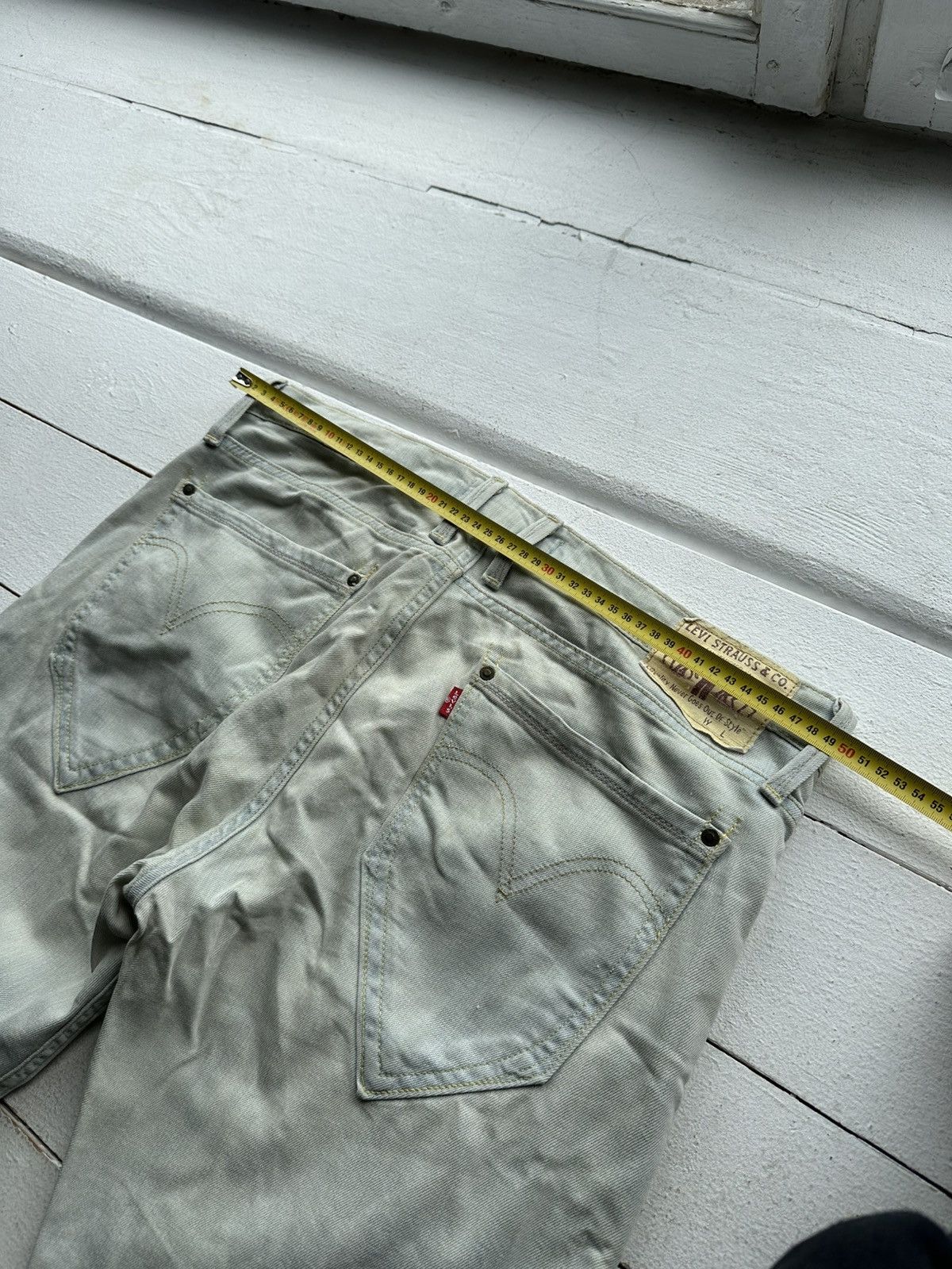 Levi's × Vintage 🚨Levis 504 Shorts Denim Rap Sk8 vintage distress Size US 34 / EU 50 - 11 Thumbnail