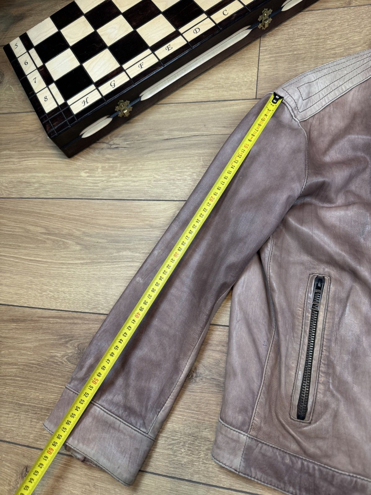 Karl Lagerfeld Karl Lagerfeld leather jacket original casual item Size US L / EU 52-54 / 3 - 6 Thumbnail