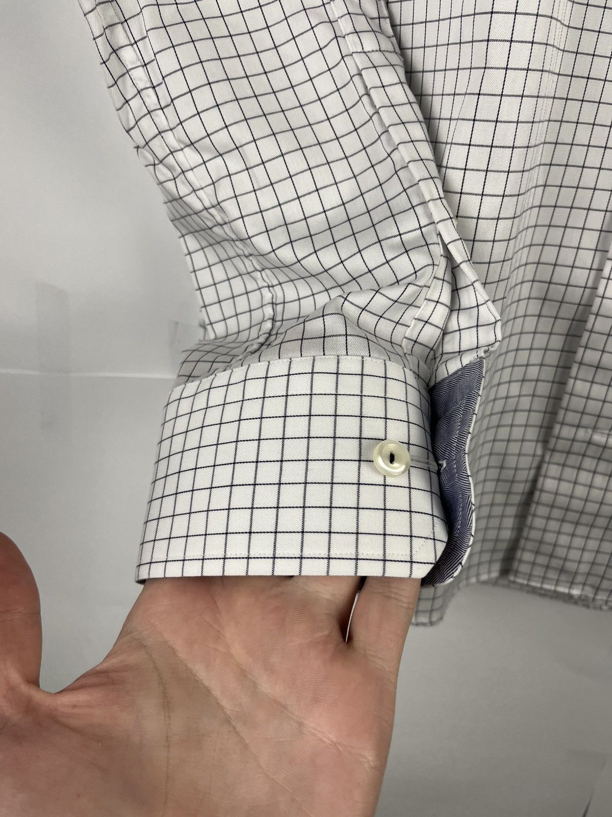 Eton Eton Luxury Plaid Cotton Long Sleeve Shirt Button Up Size US L / EU 52-54 / 3 - 5 Thumbnail