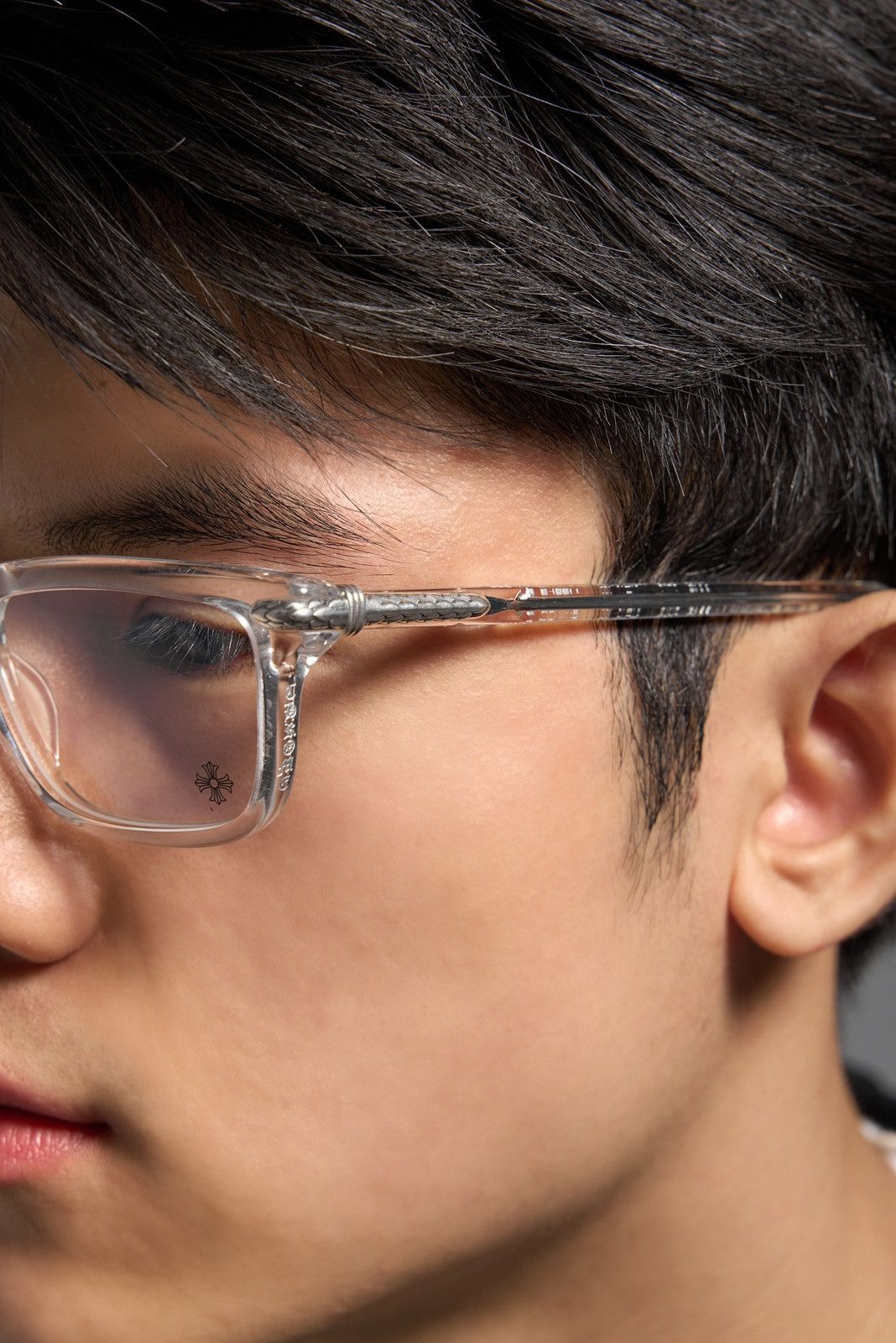 CHROME HEARTS LITTLE DINGER クリア アイウェア CHROME HEARTS LITTLE