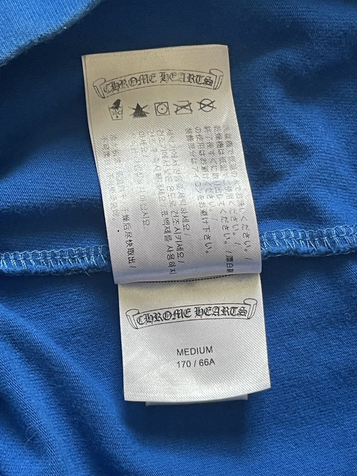 Chrome Hearts Chrome Hearts Women’s Blue Biker Shorts Size M / US 6-8 / IT 42-44 - 8 Thumbnail
