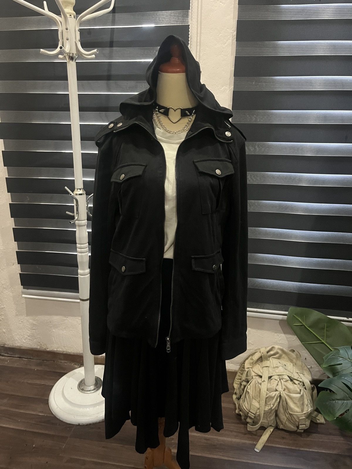 In The Attic In The Attic Tactical Hooded Jacket LGB Inspired Size L / US 10 / IT 46 - 2 Thumbnail