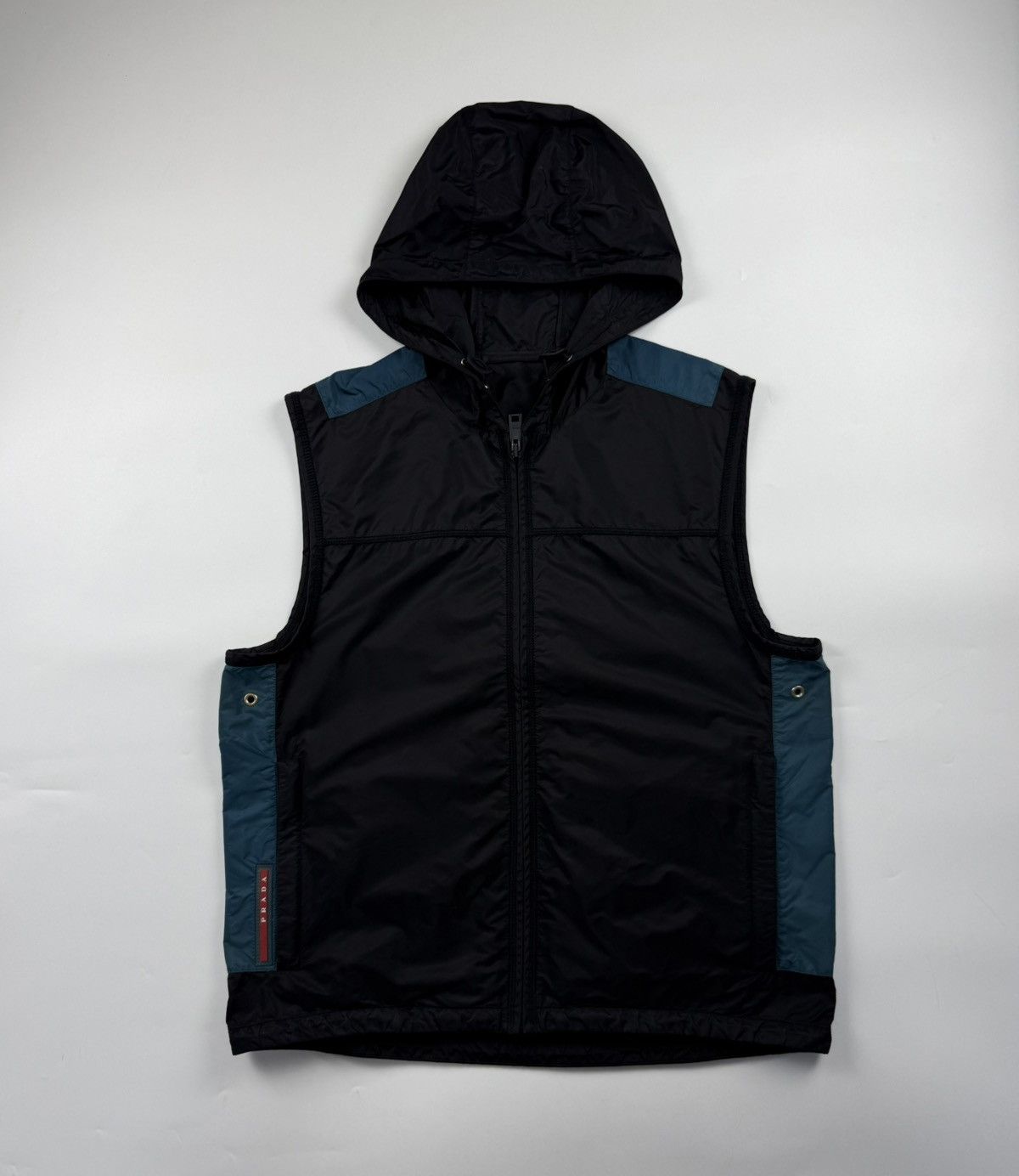 Goretex × Prada Archive 2003 Prada Sport Gore-Tex Vest Re Nylon