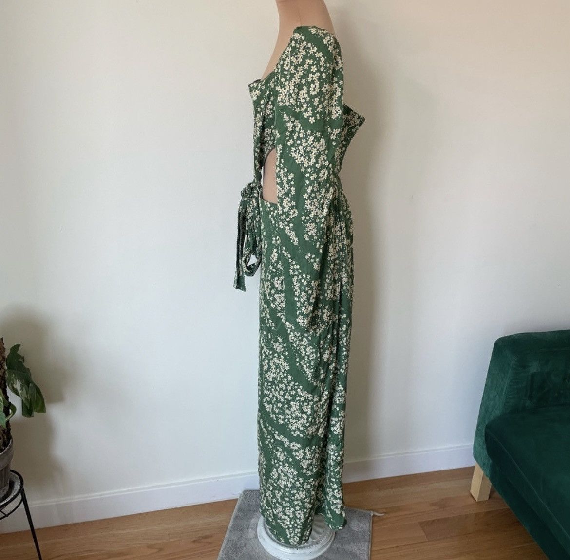 AGUA by Agua Bendita AGUA AGUA BENDITA Cuarzo Astro Esmeralda Floral Maxi Size S / US 4 / IT 40 - 2 Thumbnail