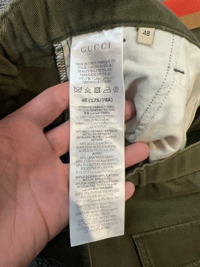 Gucci Gucci Classic side striped casual pants 2502-Nextarrow Size US 32 / EU 48 - 6 Thumbnail