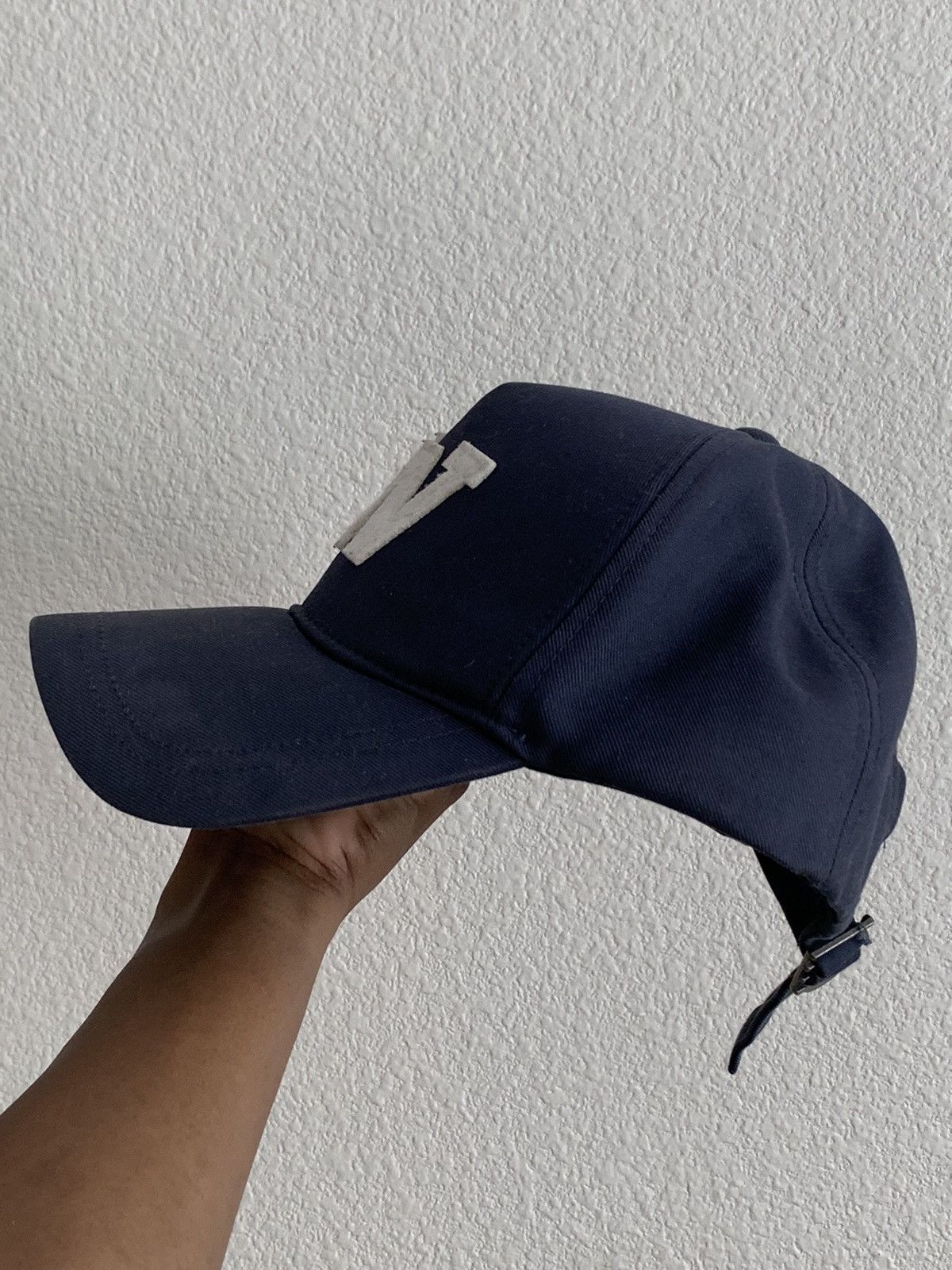 Vintage × Zara Navy W Cap Size ONE SIZE - 4 Thumbnail