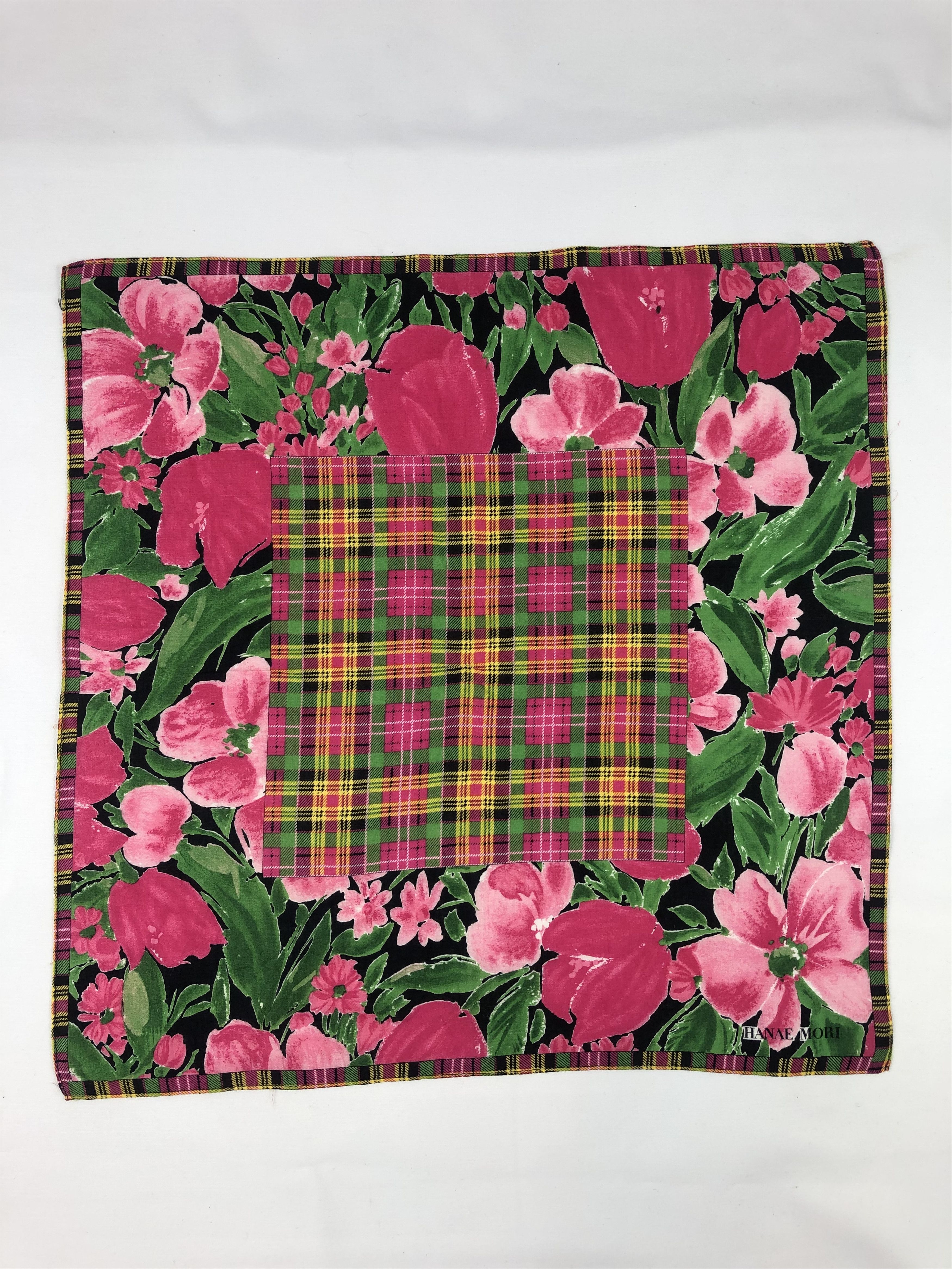 Hanae Mori × Japanese Brand × Vintage Hanae Mori Handkerchief / Bandana / Neckerchief Size ONE SIZE - 3 Thumbnail