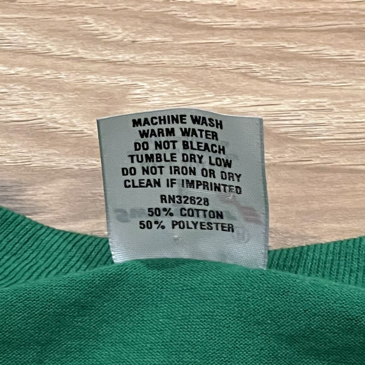 Swingster Vintage 80s Boston Celtics T Shirt Green Mens Large Size US L / EU 52-54 / 3 - 3 Thumbnail