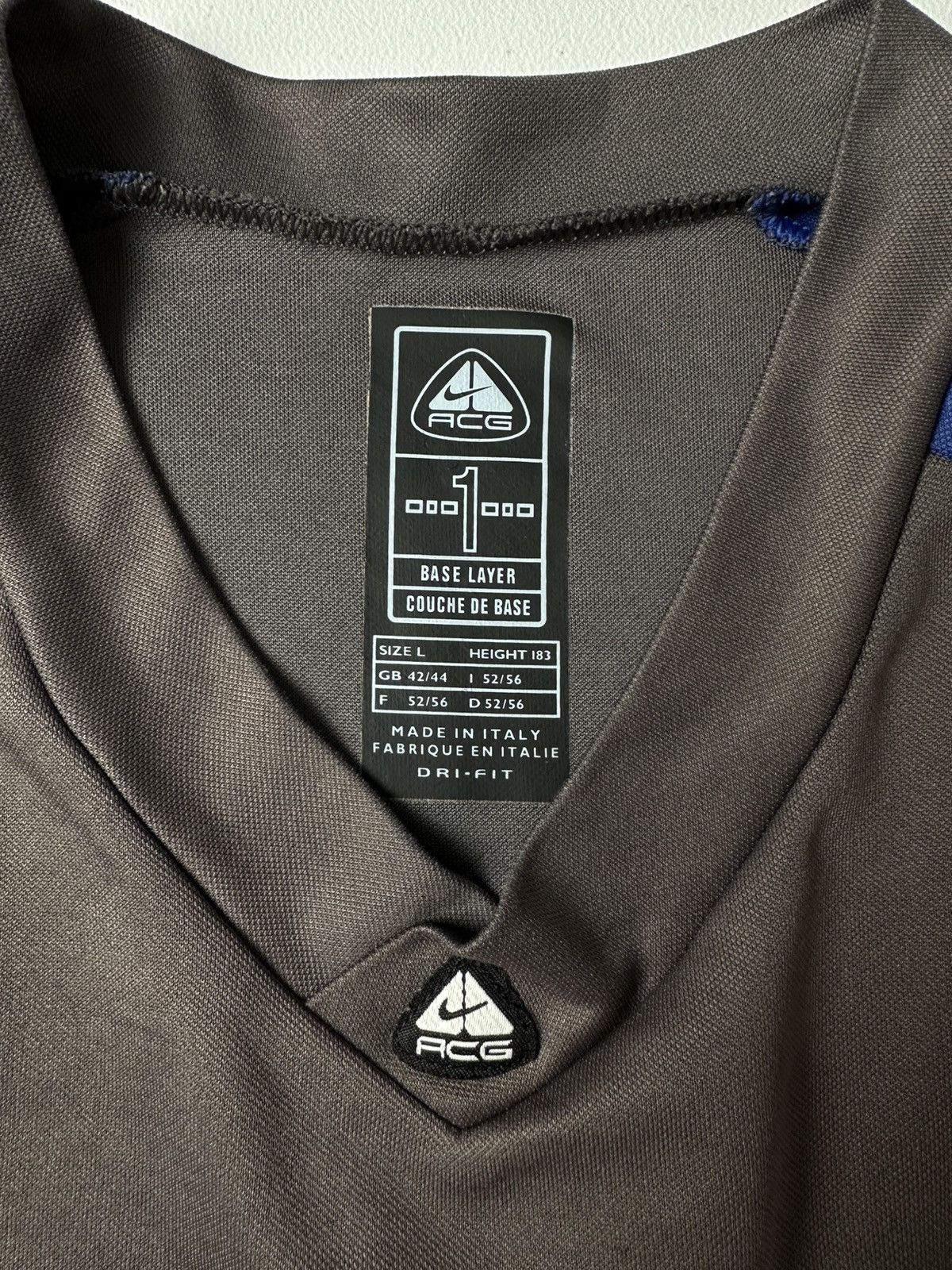 Nike ACG Vintage Y2k Nike Acg Jersey Tee Oversized Size US L / EU 52-54 / 3 - 7 Thumbnail