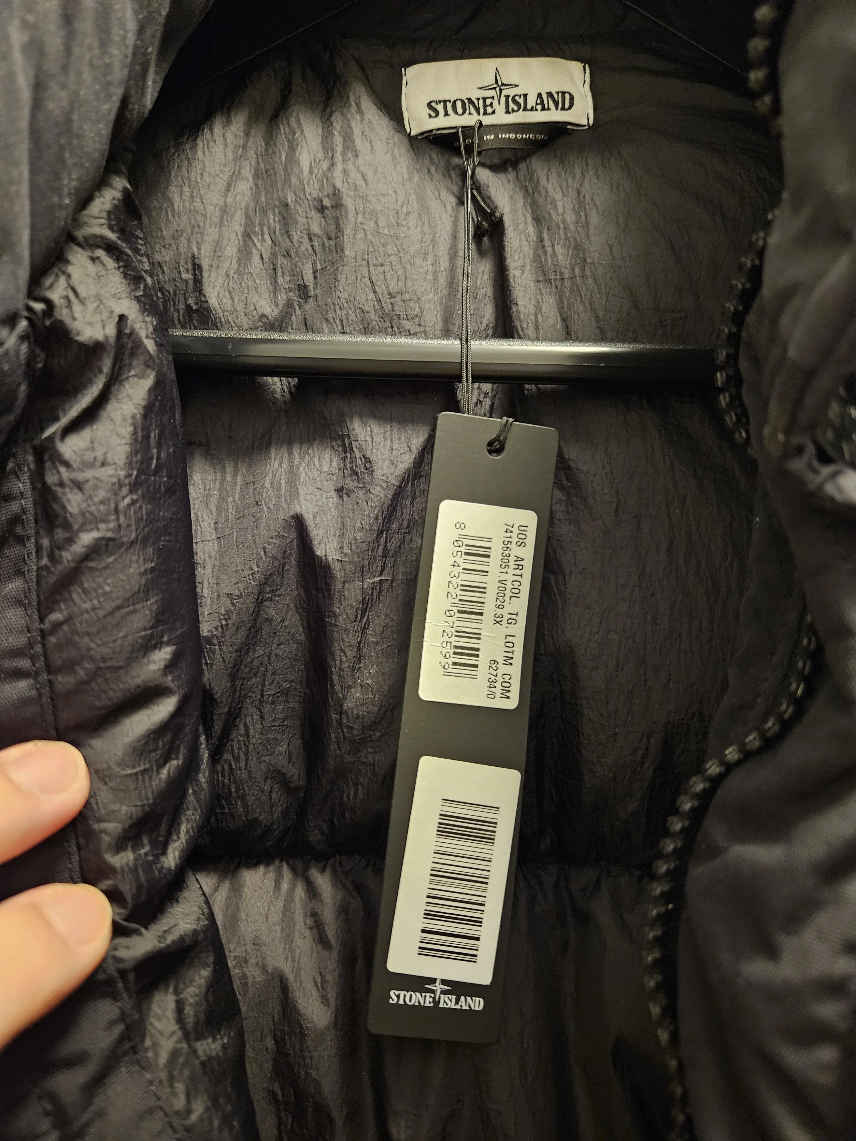 Stone Island Stone Island Garment Dyed Crinkle Reps NY Down Jacket Size US XXL / EU 58 / 5 - 4 Thumbnail
