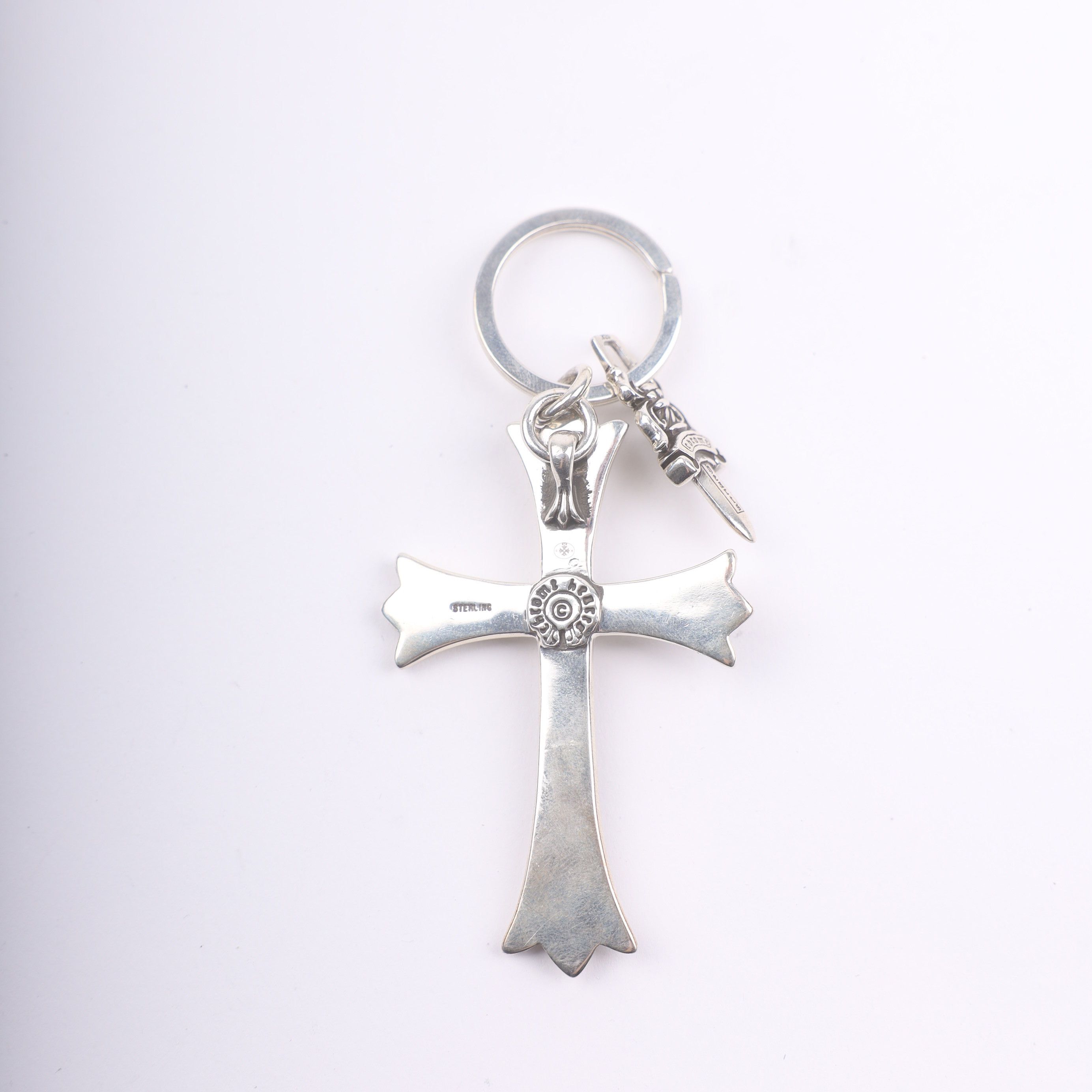 Chrome Hearts Chrome Hearts Cross Keychain With Dagger Size ONE SIZE - 13 Thumbnail