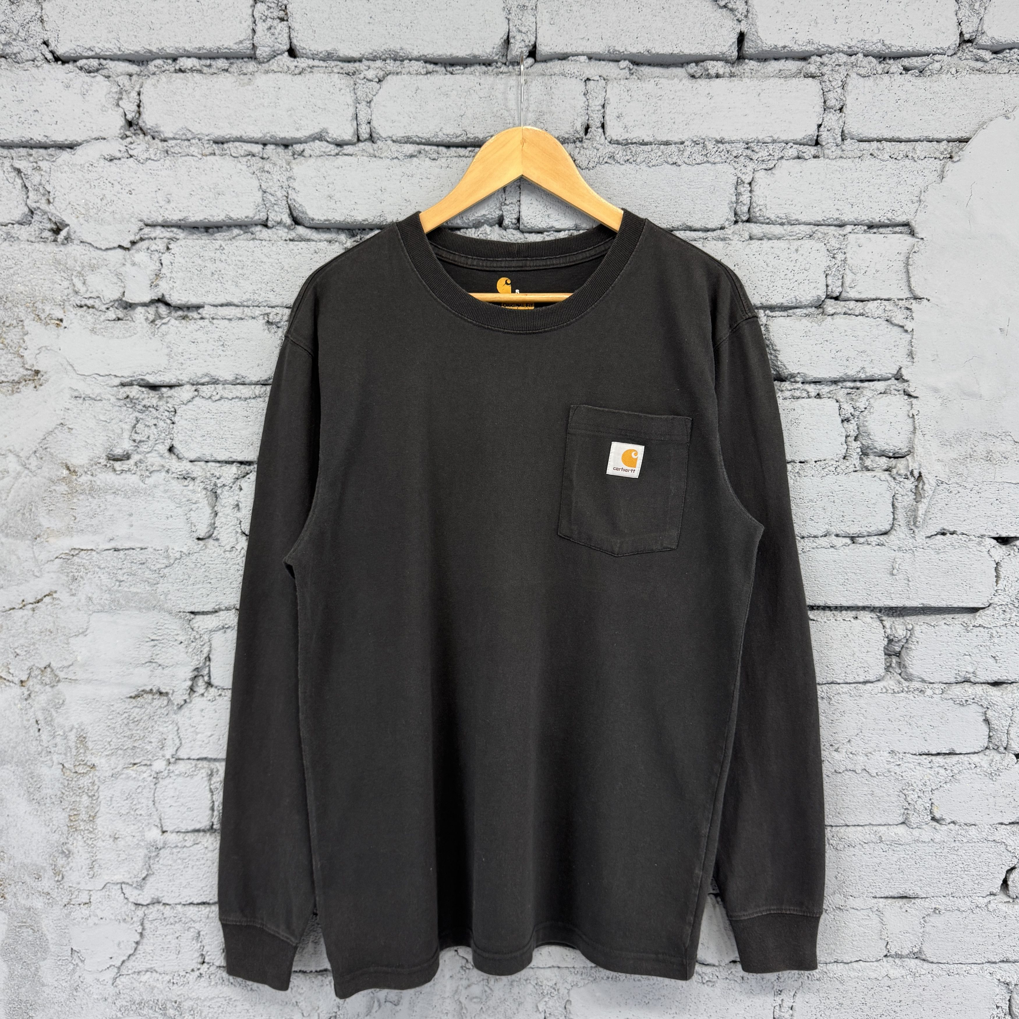 Carhartt Carhartt WIP Pocket Tshirt Long Sleeve Size US S / EU 44-46 / 1 - 1 Thumbnail