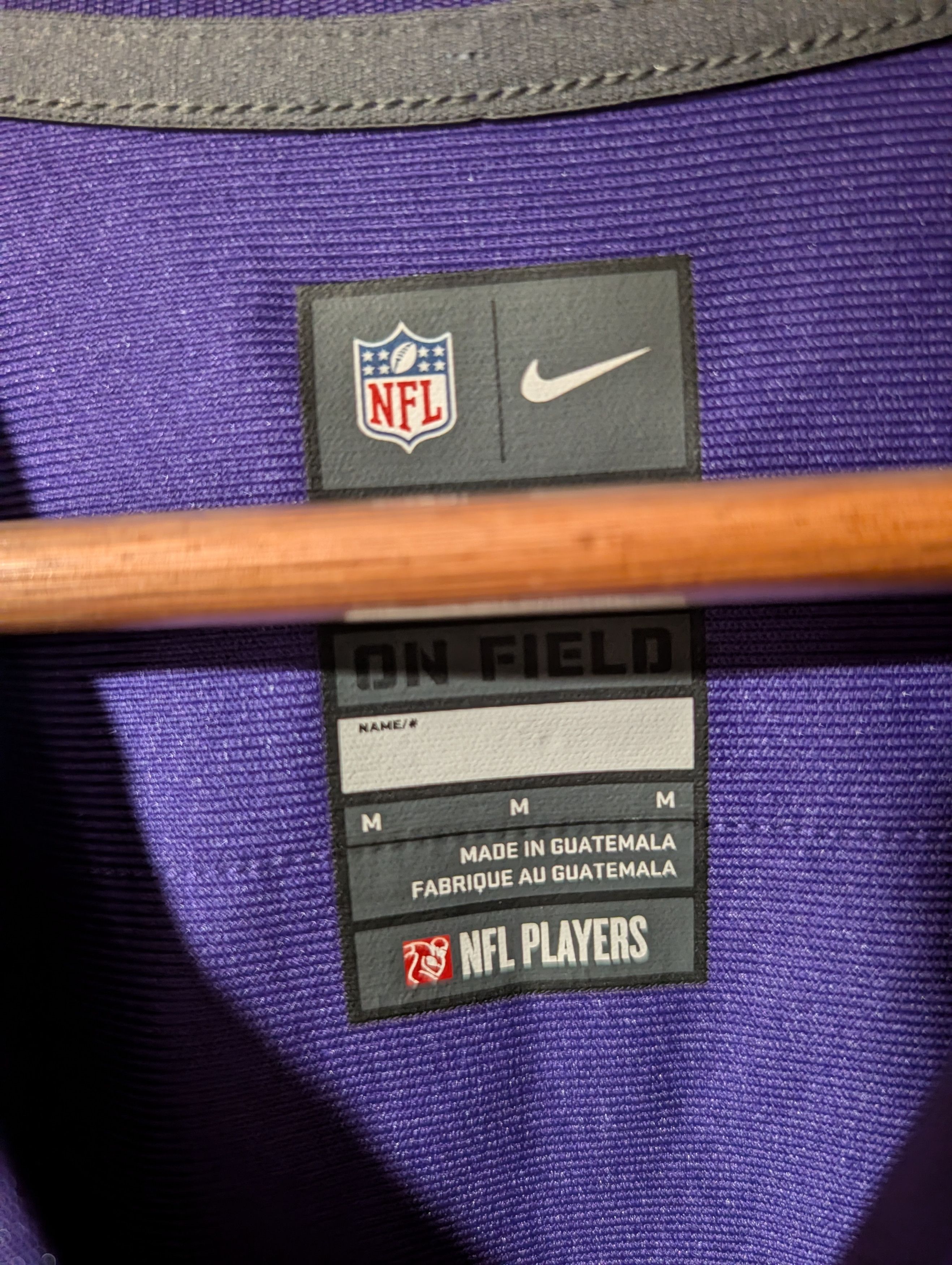 NFL Nike Christian Ponder Minnesota Vikings NFL Jersey Football Size US M / EU 48-50 / 2 - 5 Thumbnail