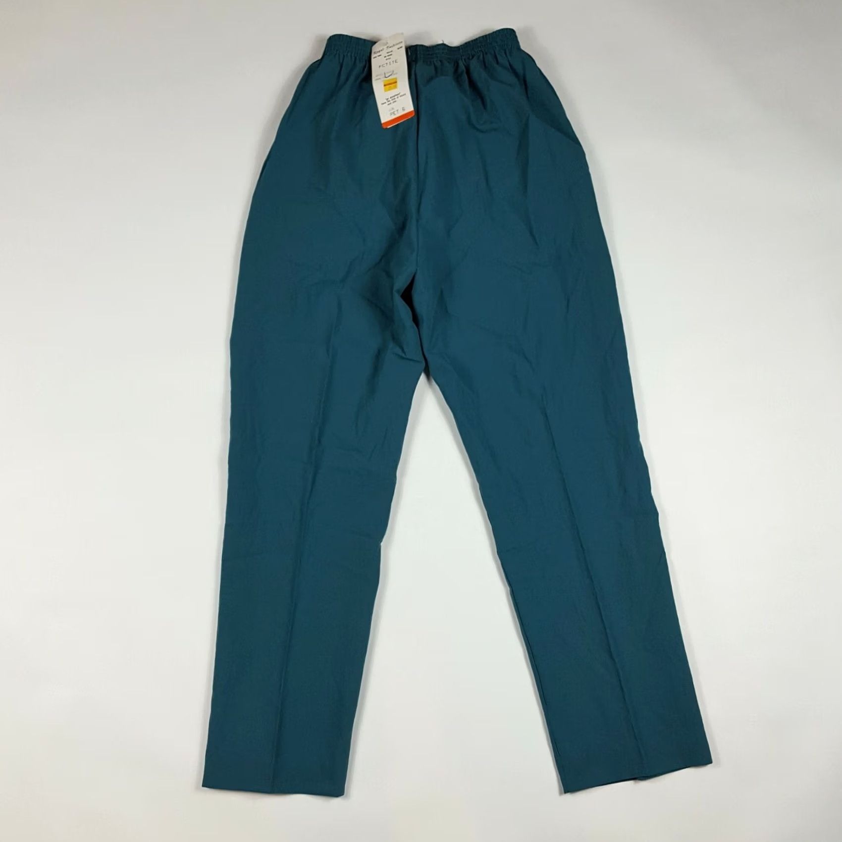 Vintage VINTAGE Regal Green Lightweight Women's Size 6 Petite Relaxed Pants Outdoor Golf 80s 90s Shaped Pockets Lounge Recreational Mens Womens Size 28" / US 6 / IT 42 - 4 Thumbnail