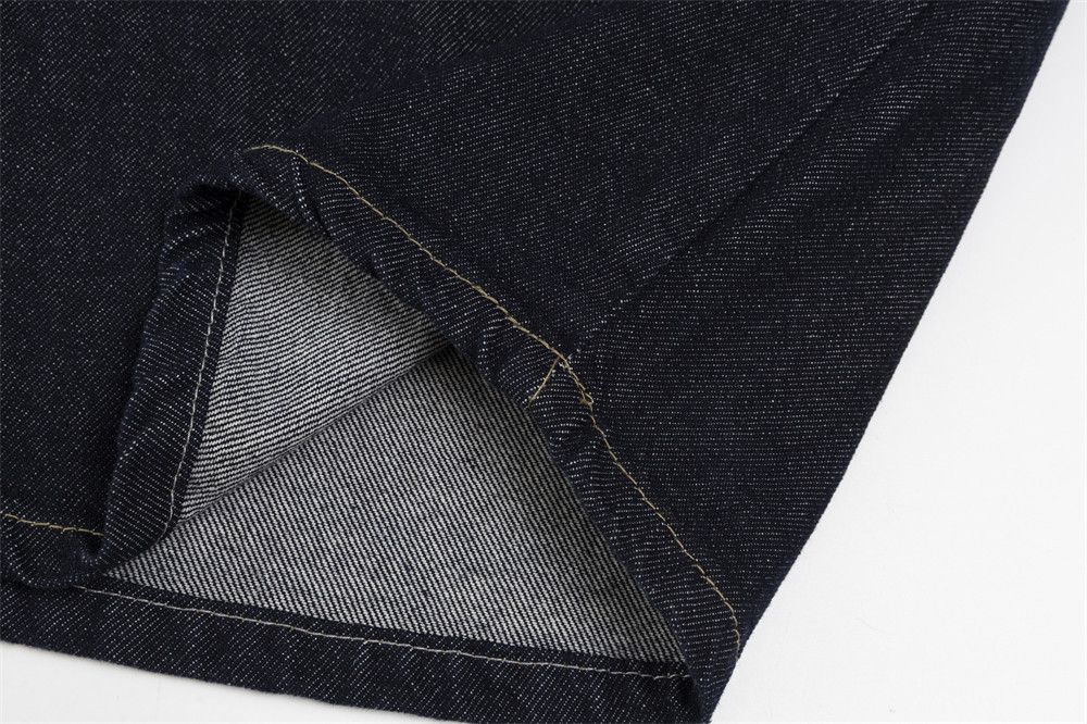 Jean Men's pocket embroidery patchwork machete denim shorts Size US 32 / EU 48 - 5 Thumbnail