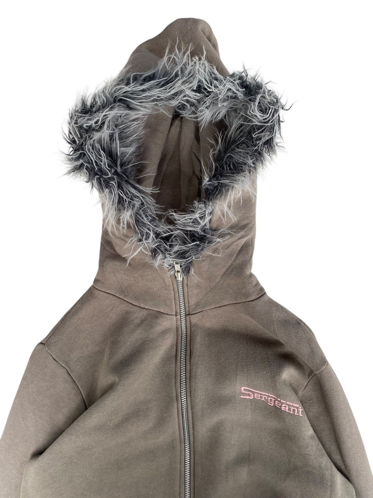 If Six Was Nine × Japanese Brand × Vintage Vtg Ray Cassin Fur Hoodie Fully Zipper Size US S / EU 44-46 / 1 - 3 Thumbnail