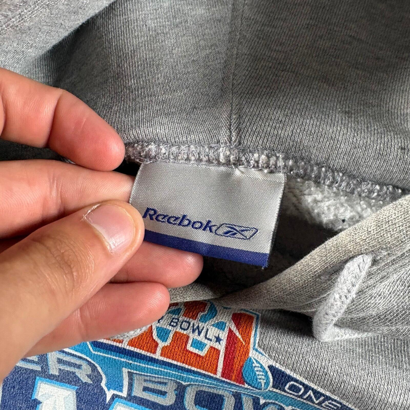 Reebok Vintage Indianapolis Colts Super Bowl hoodie Size US L / EU 52-54 / 3 - 3 Thumbnail