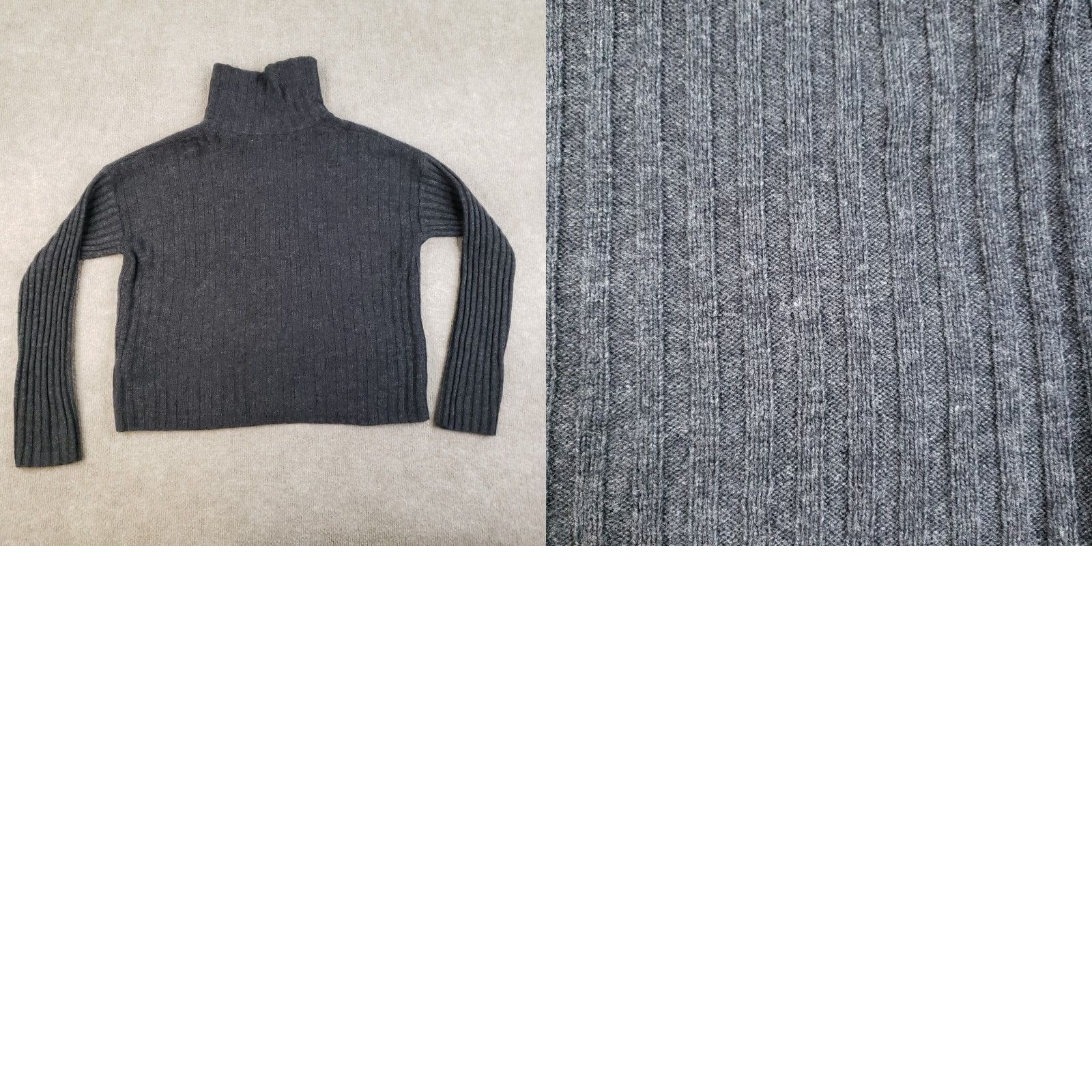 Madewell Madewell Sweater Womens Medium Gray Button Front Knit Casual Long Sleeve Ribbed Size M / US 6-8 / IT 42-44 - 8 Thumbnail