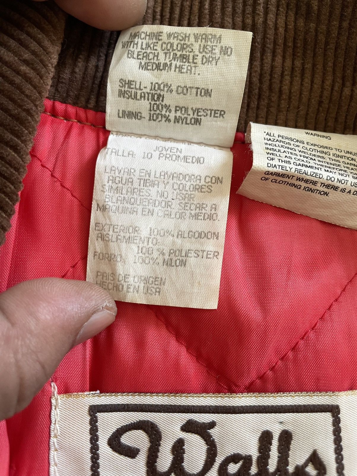 Vintage Vtg Walls Blizzard-pruf Insulated Duck Canvas Kids Coveralls Size US XS / EU 42 / 0 - 11 Thumbnail