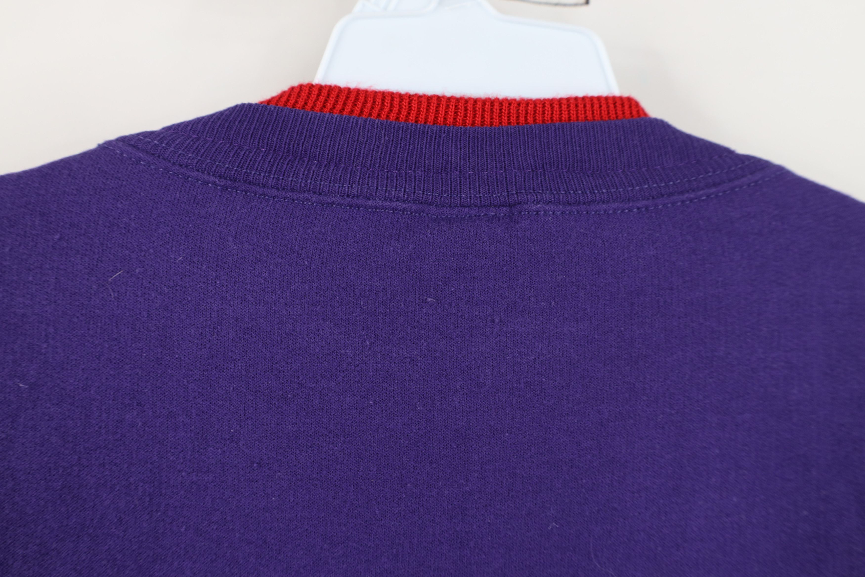 Vintage Vintage 90s Streetwear Head Layered Sweatshirt Purple Size XXL / US 16-18 / IT 52-54 - 11 Thumbnail