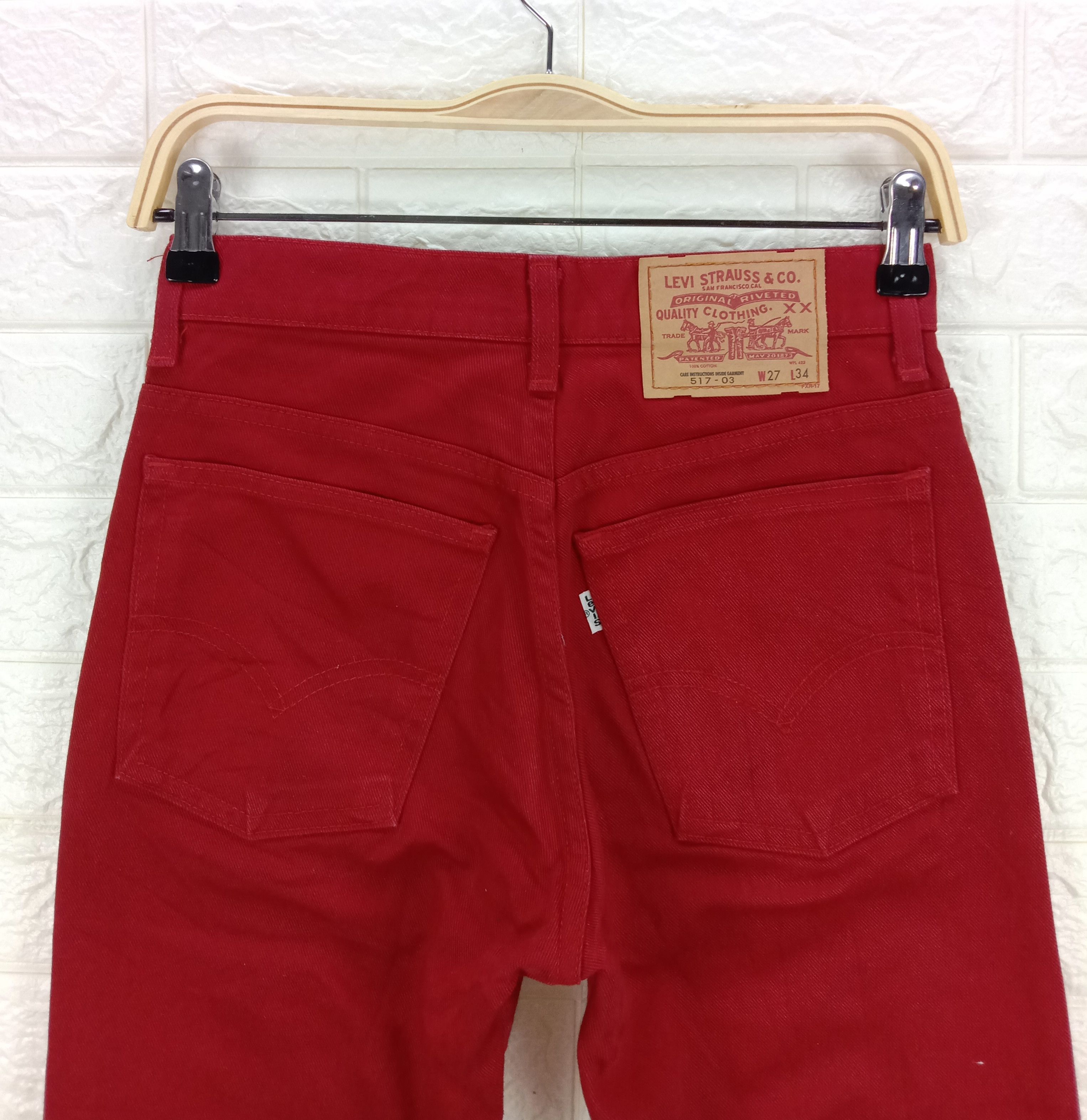 Levi's Vintage Levi's 517 Flare Jeans Size 27" / US 4 / IT 40 - 6 Thumbnail
