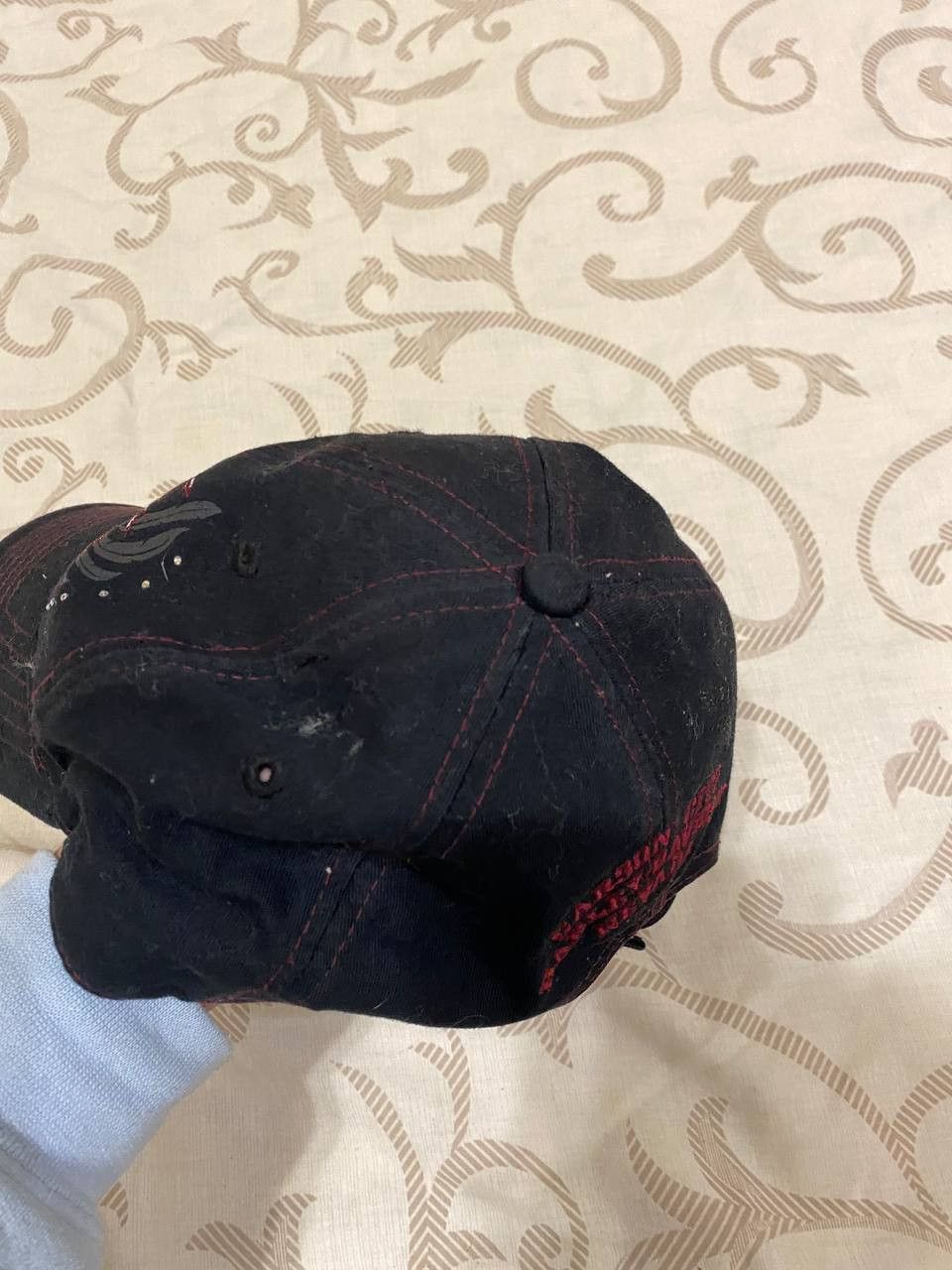 Harley Davidson Harley-Davidson Motorcycles Embroidered Black Dad Cap Hat Size ONE SIZE - 7 Thumbnail