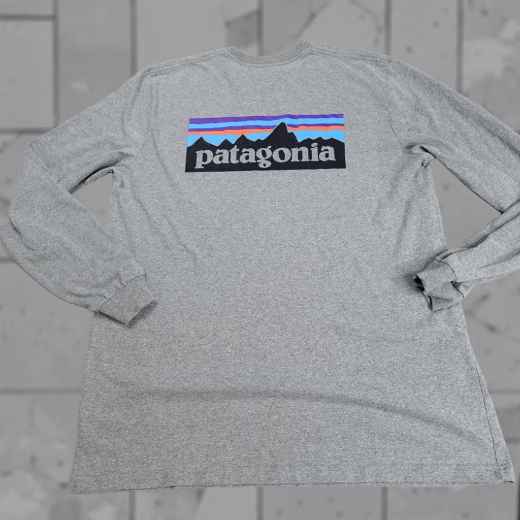 Patagonia Patagonia Shirt L Gray Double-Sided Long Sleeve Regular Fit Fitz Roy Size US L / EU 52-54 / 3 - 1 Thumbnail