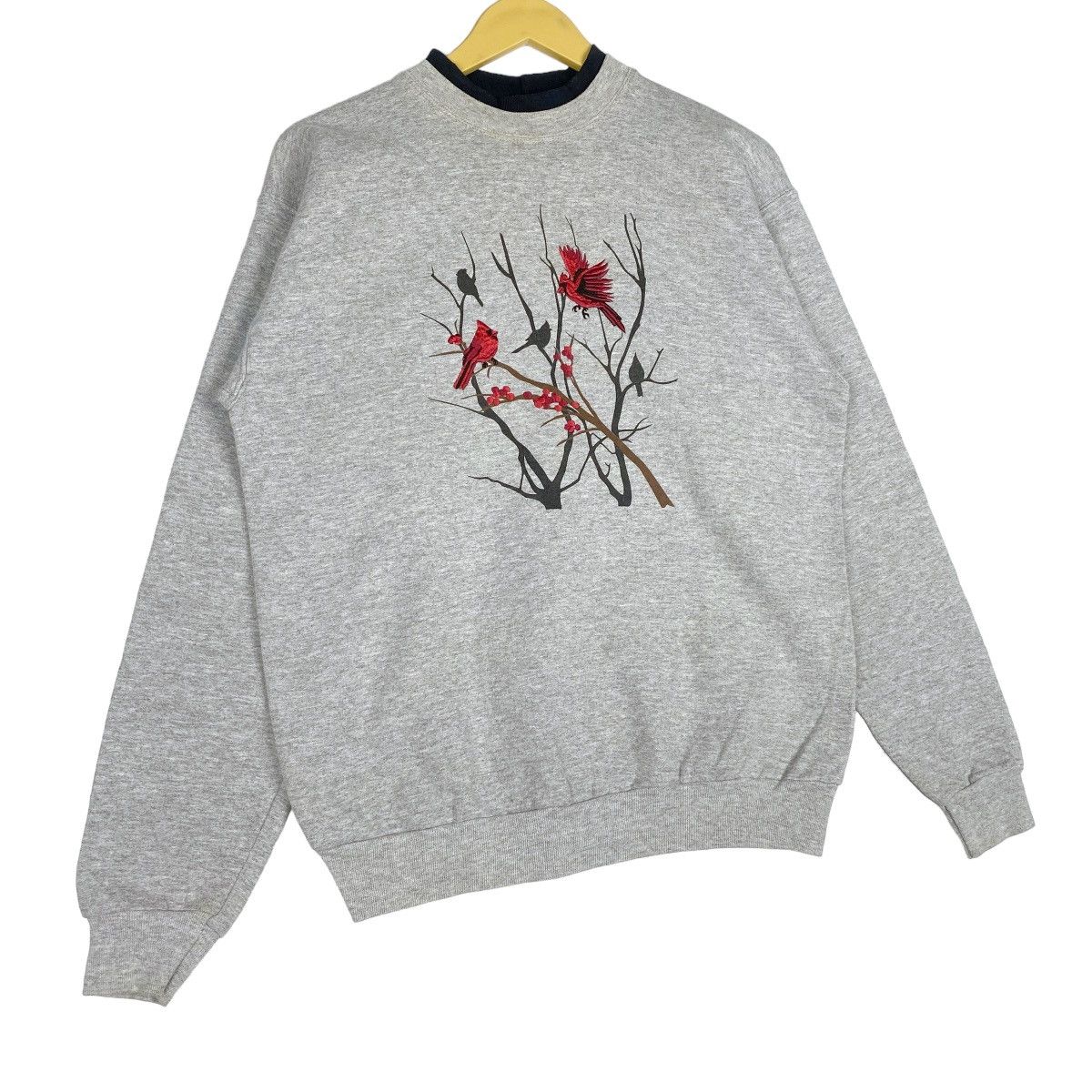 Designer × Vintage Cardinal Bird Sweatshirt Crewneck Fullover Jumper Size US S / EU 44-46 / 1 - 4 Thumbnail