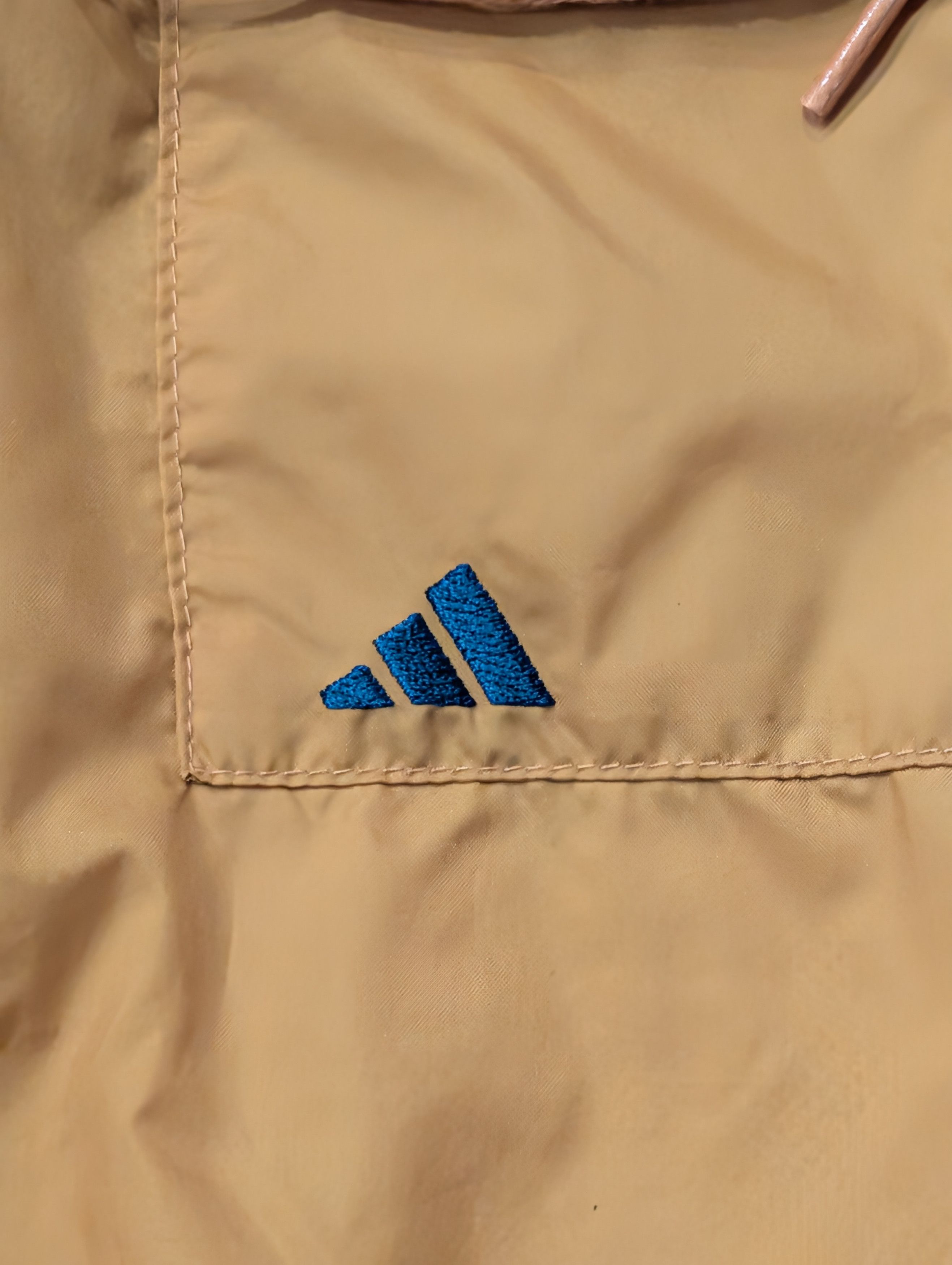 Adidas Vintage Adidas Jacket Windbreaker Warm Up Striped Hooded Size US L / EU 52-54 / 3 - 5 Thumbnail