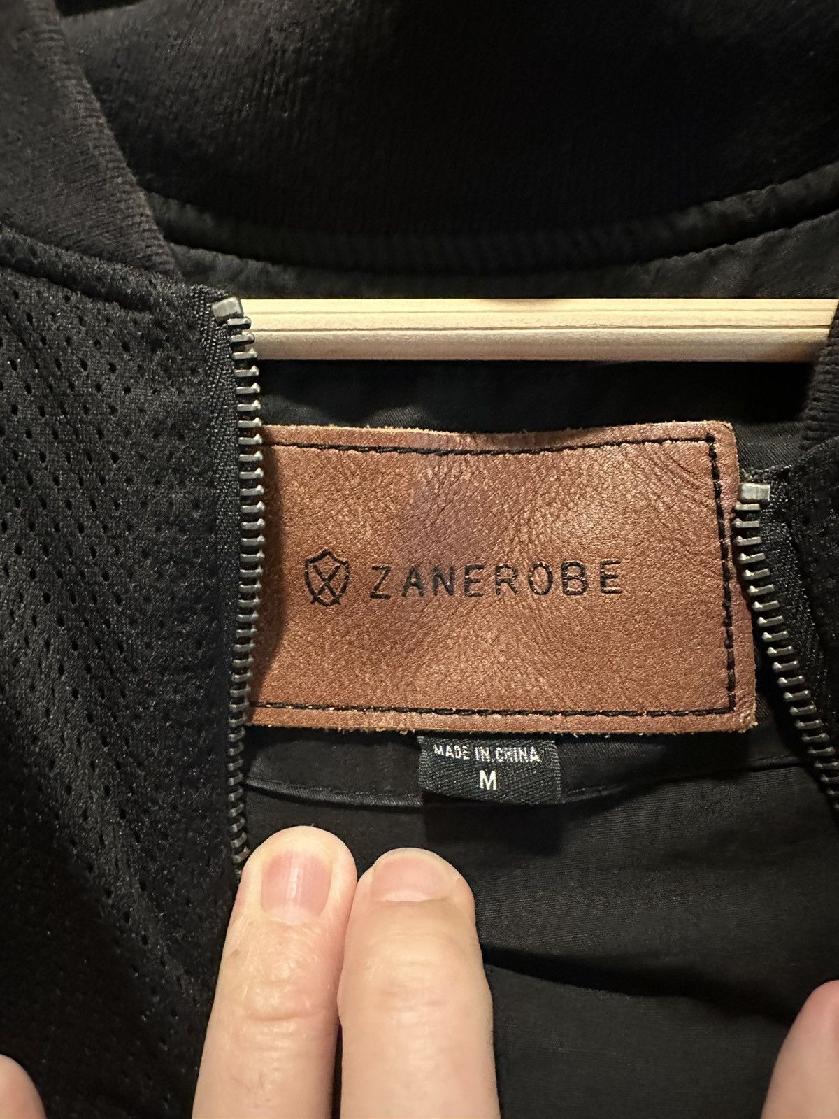 Zanerobe Zanerobe black bomber lightweight jacket Size US M / EU 48-50 / 2 - 2 Thumbnail