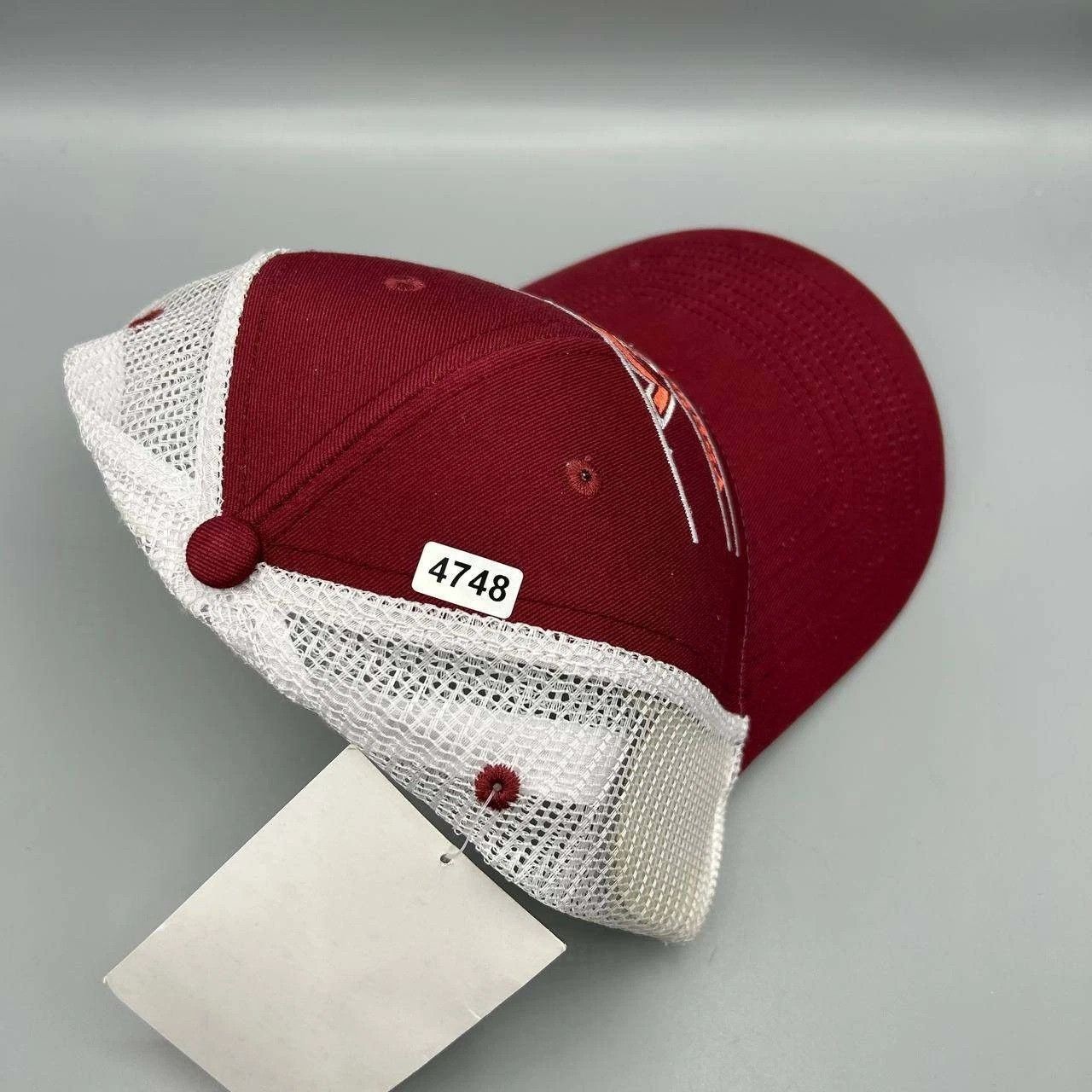 The Game Vintage Virginia Tech Hokies Trucker Hat Men NCAA Snap Back Size ONE SIZE - 8 Thumbnail