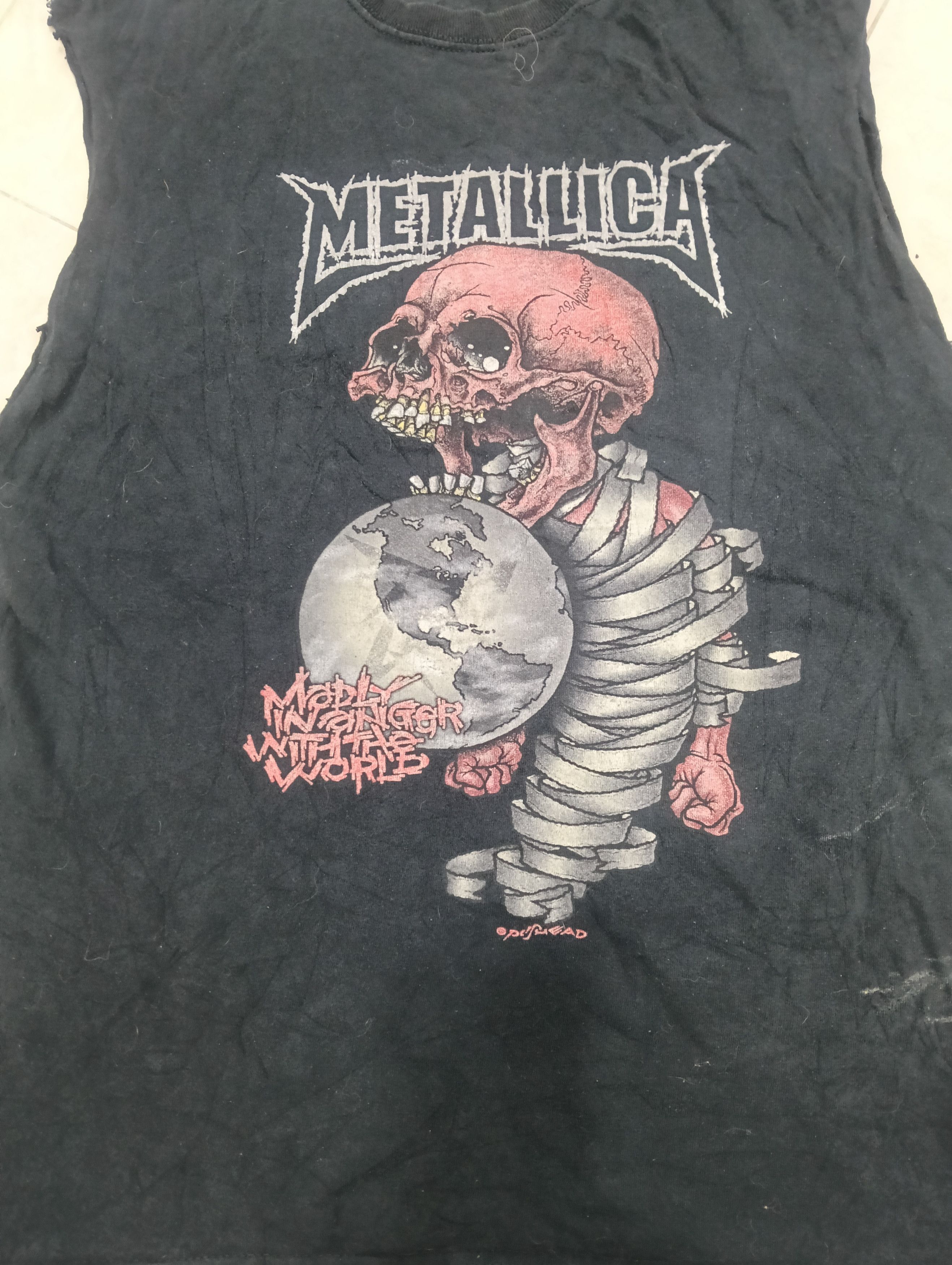 Metallica Vintage Y2K Metallica Pushead Tee Size US M / EU 48-50 / 2 - 1 Thumbnail