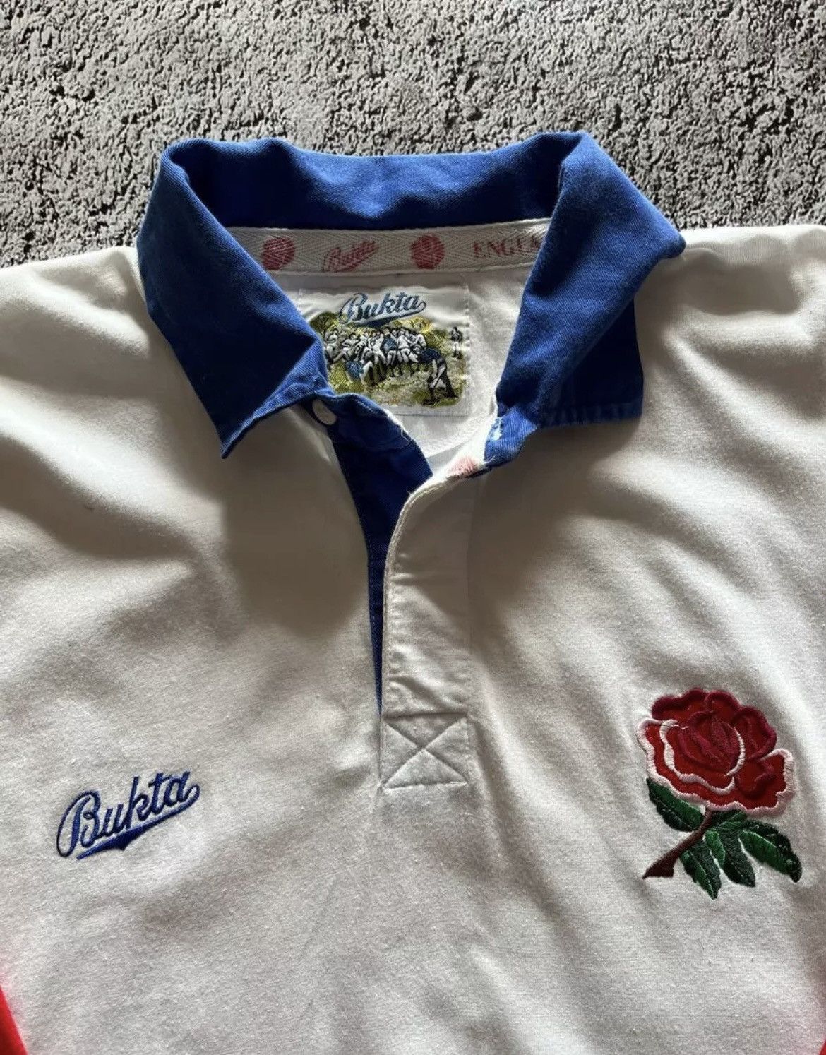 Vintage Vintage England Rugby Union Jersey Bukta Rare Shirt Men's Size US XL / EU 56 / 4 - 6 Thumbnail